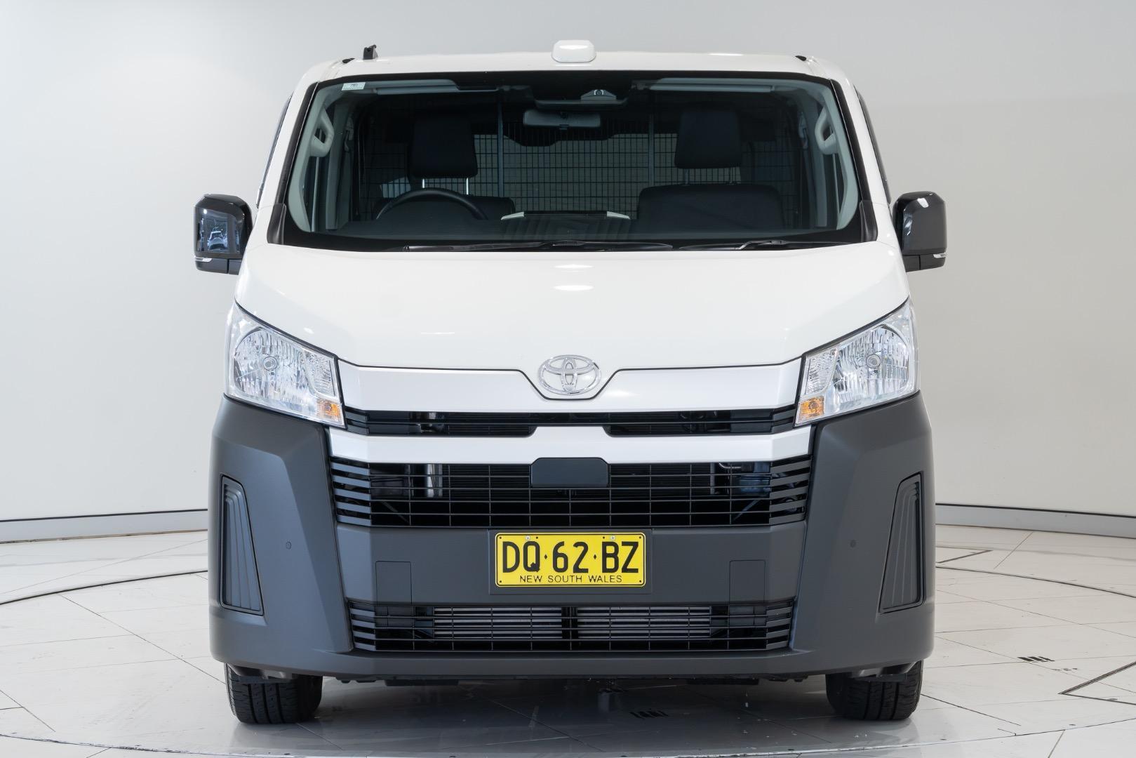 2025 Toyota Hiace LWB in White