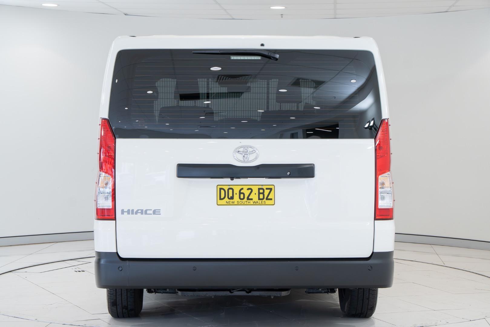 2025 Toyota Hiace LWB in White