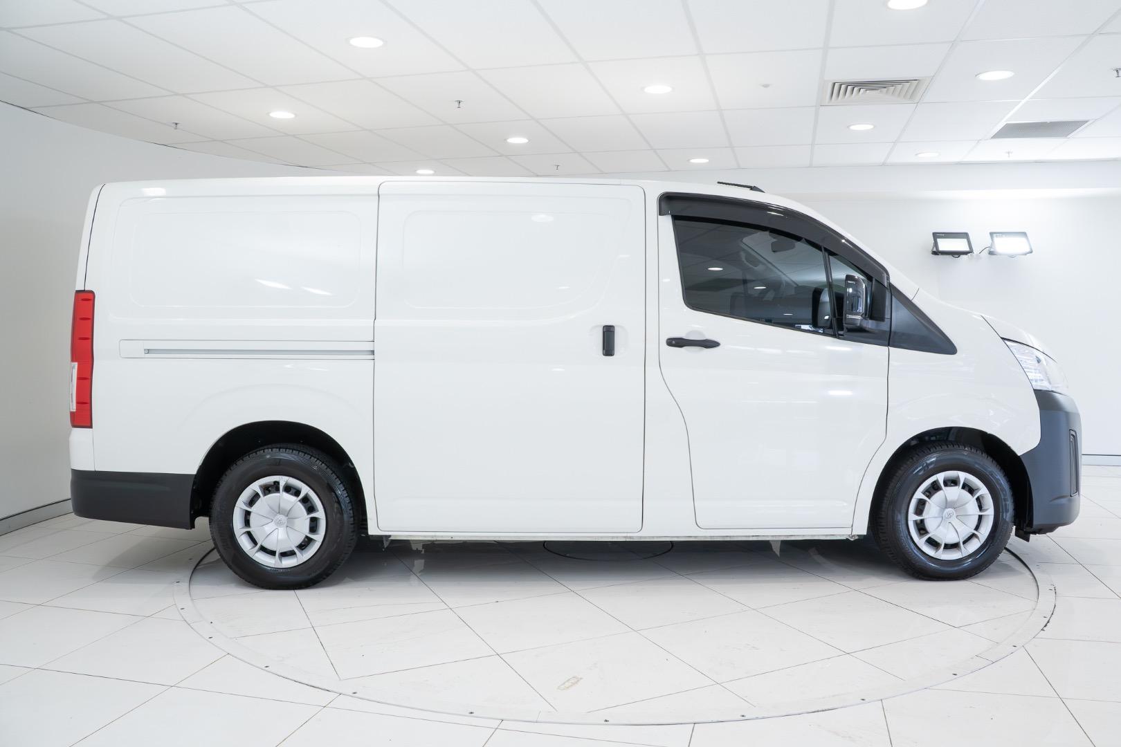 2025 Toyota Hiace LWB in White