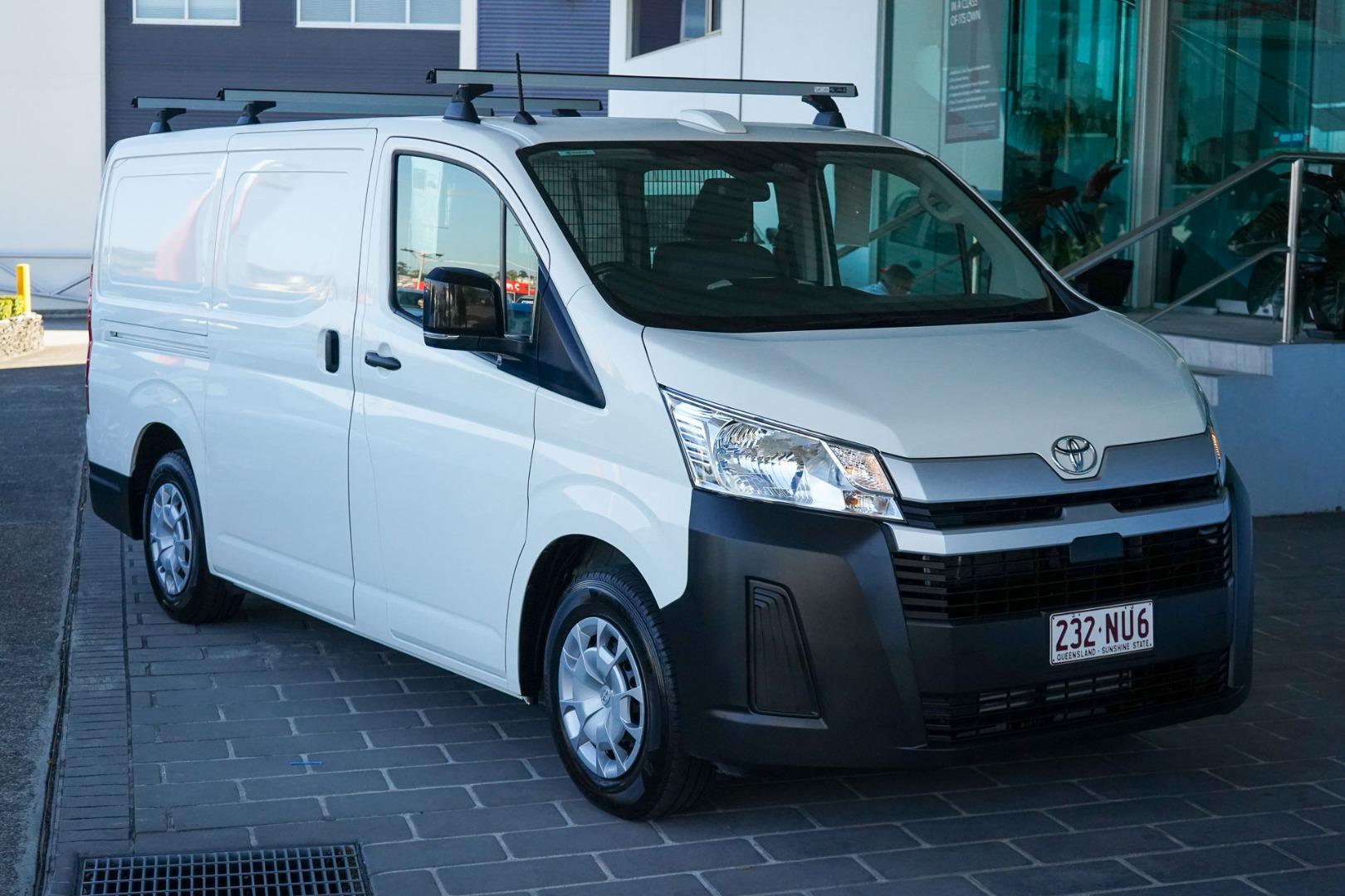 2025 Toyota Hiace LWB in White