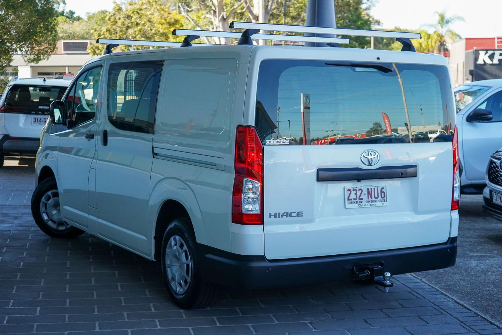 2025 Toyota Hiace LWB in White
