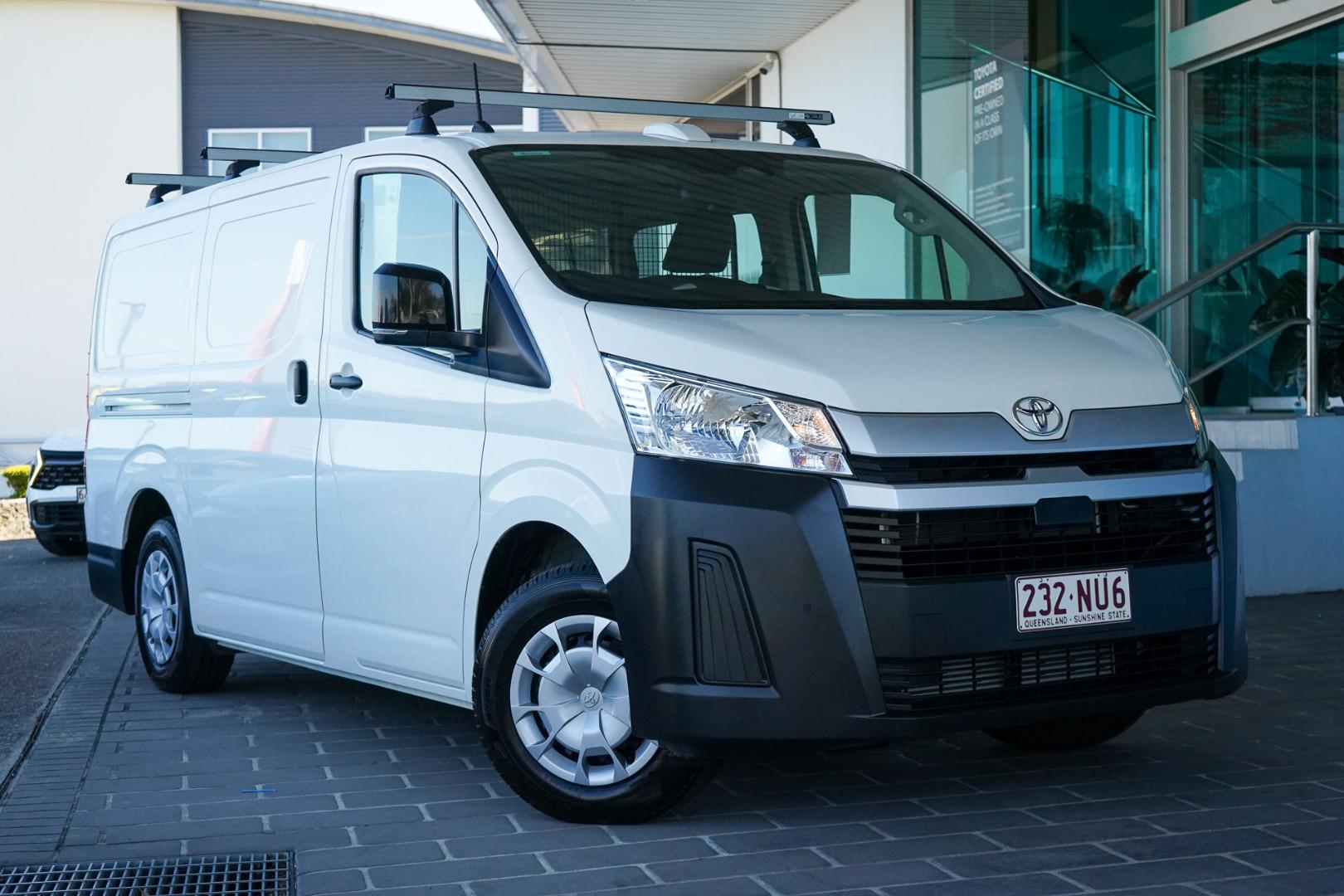 2025 Toyota Hiace LWB in White