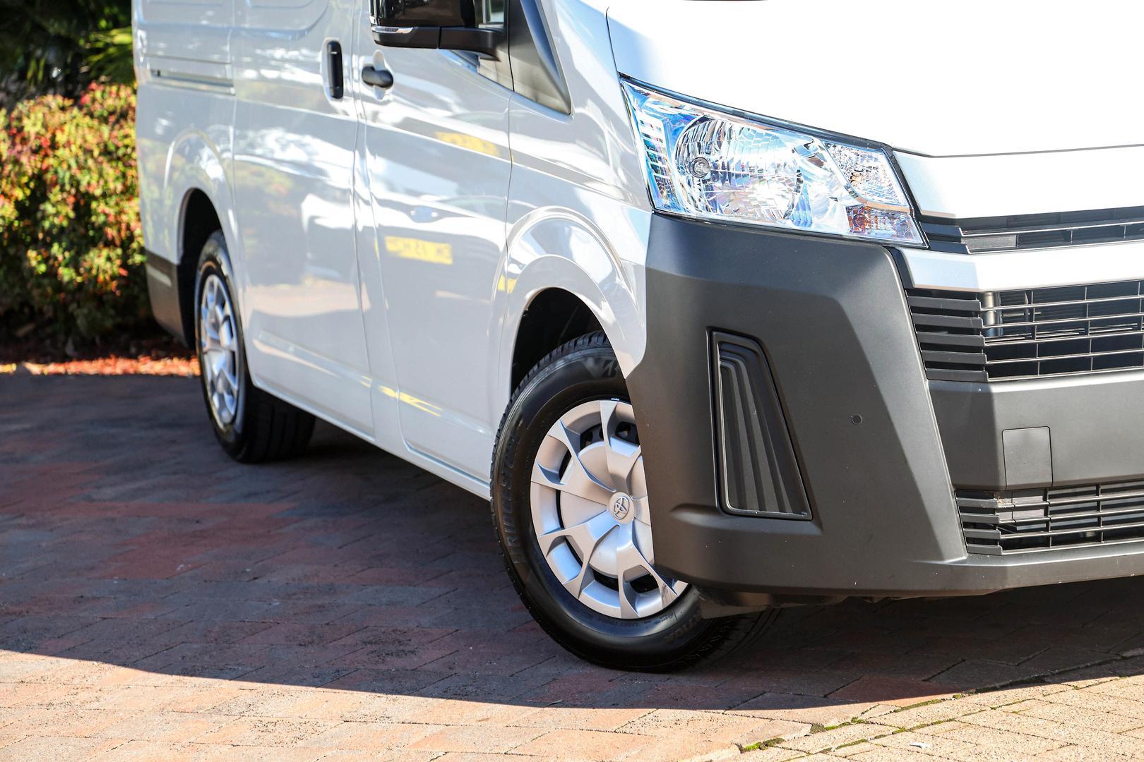 2025 Toyota Hiace LWB in White