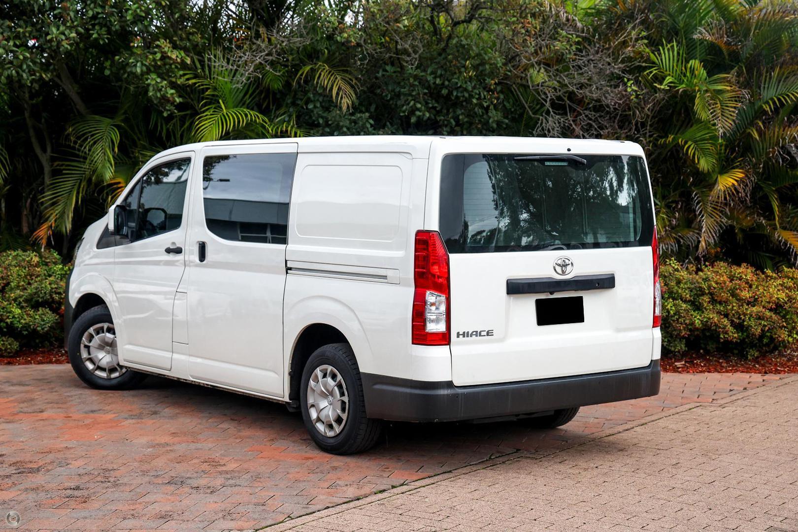 2025 Toyota Hiace LWB in White