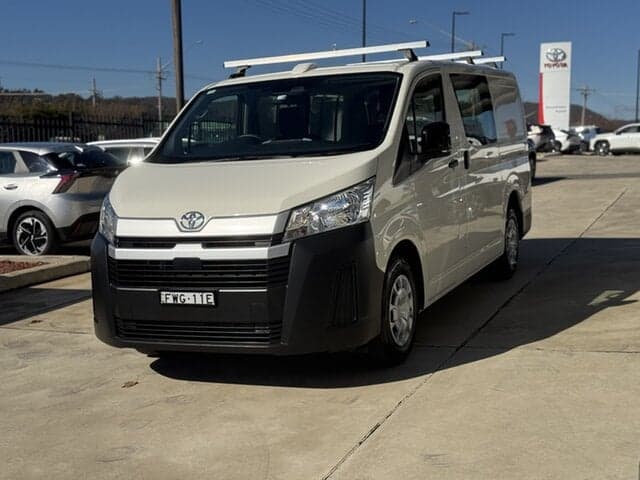 2025 Toyota Hiace LWB in White