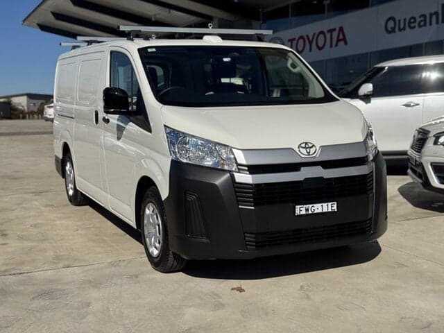 2025 Toyota Hiace LWB in White