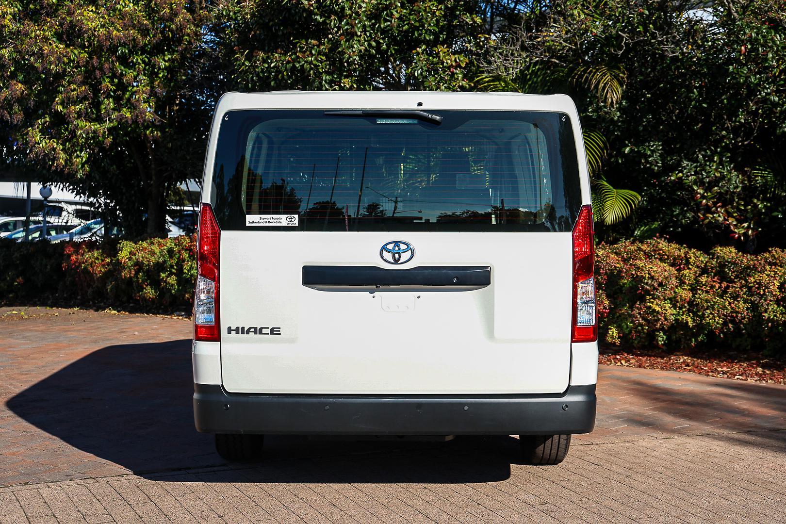 2025 Toyota Hiace LWB in White
