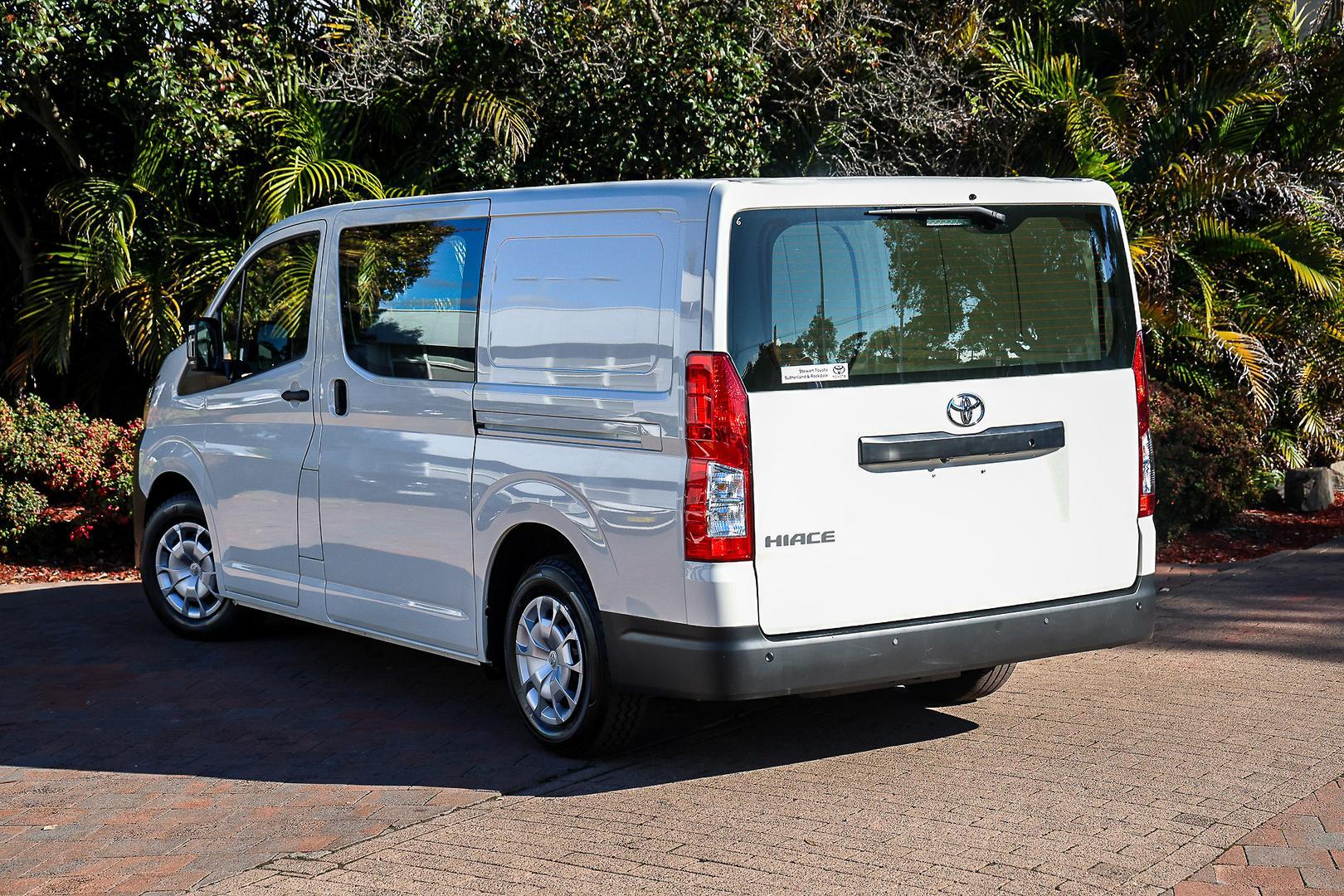 2025 Toyota Hiace LWB in White