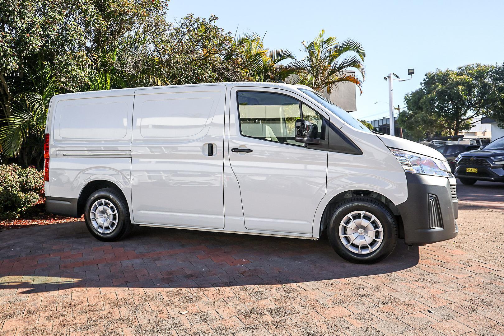 2025 Toyota Hiace LWB in White