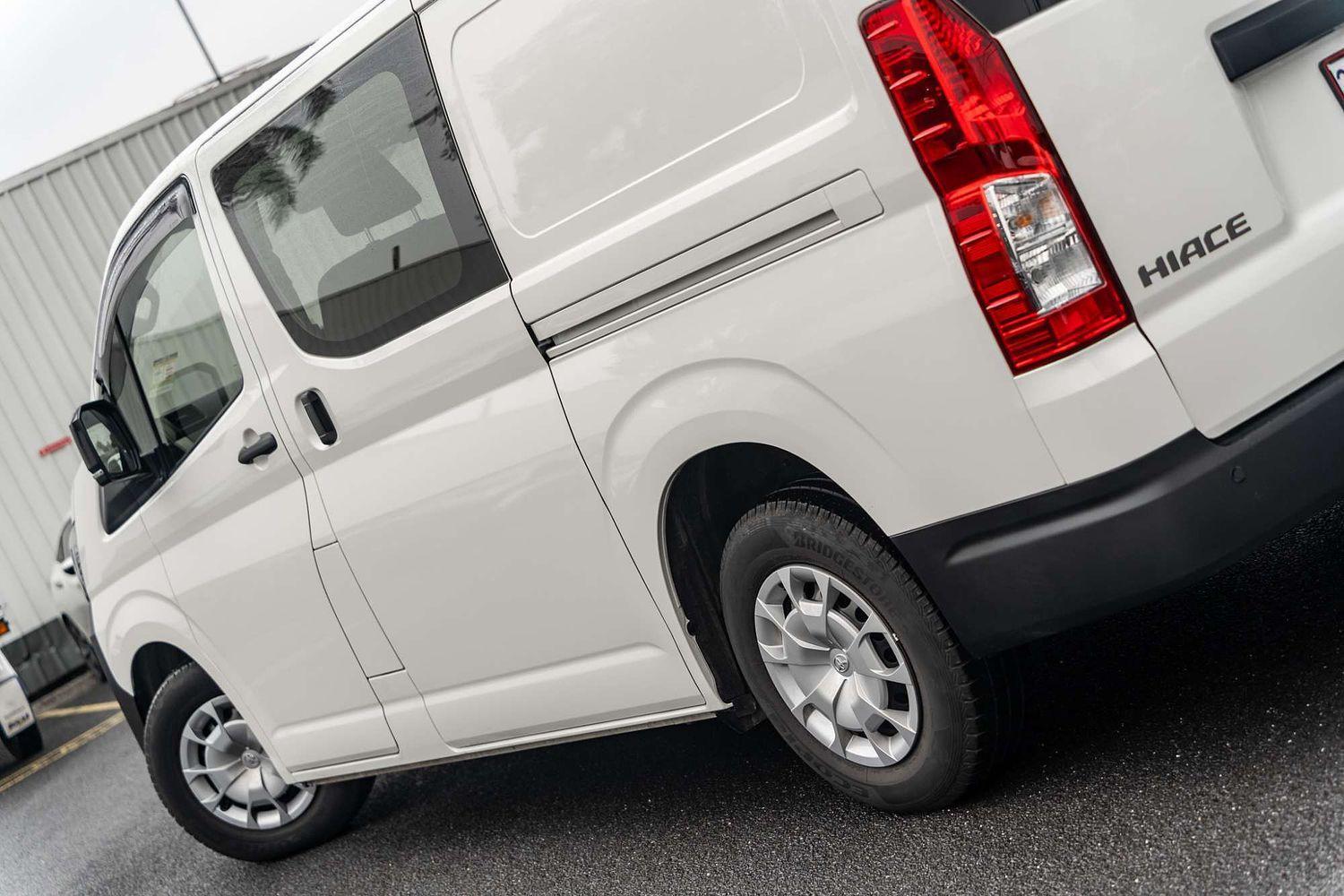 2025 Toyota Hiace LWB in White