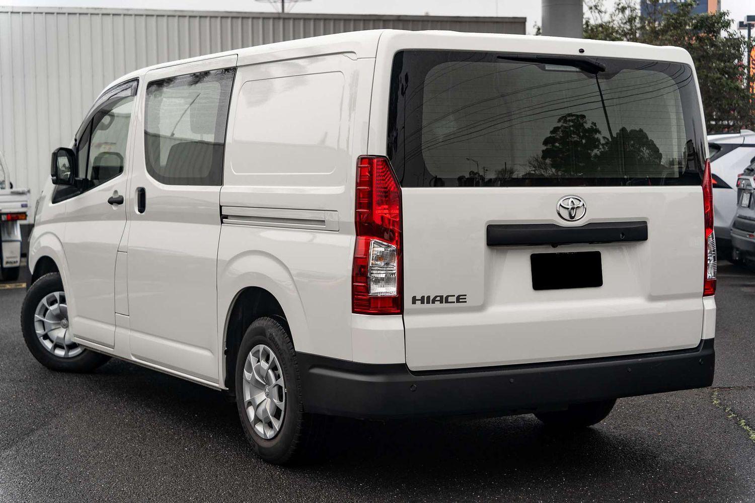 2025 Toyota Hiace LWB in White