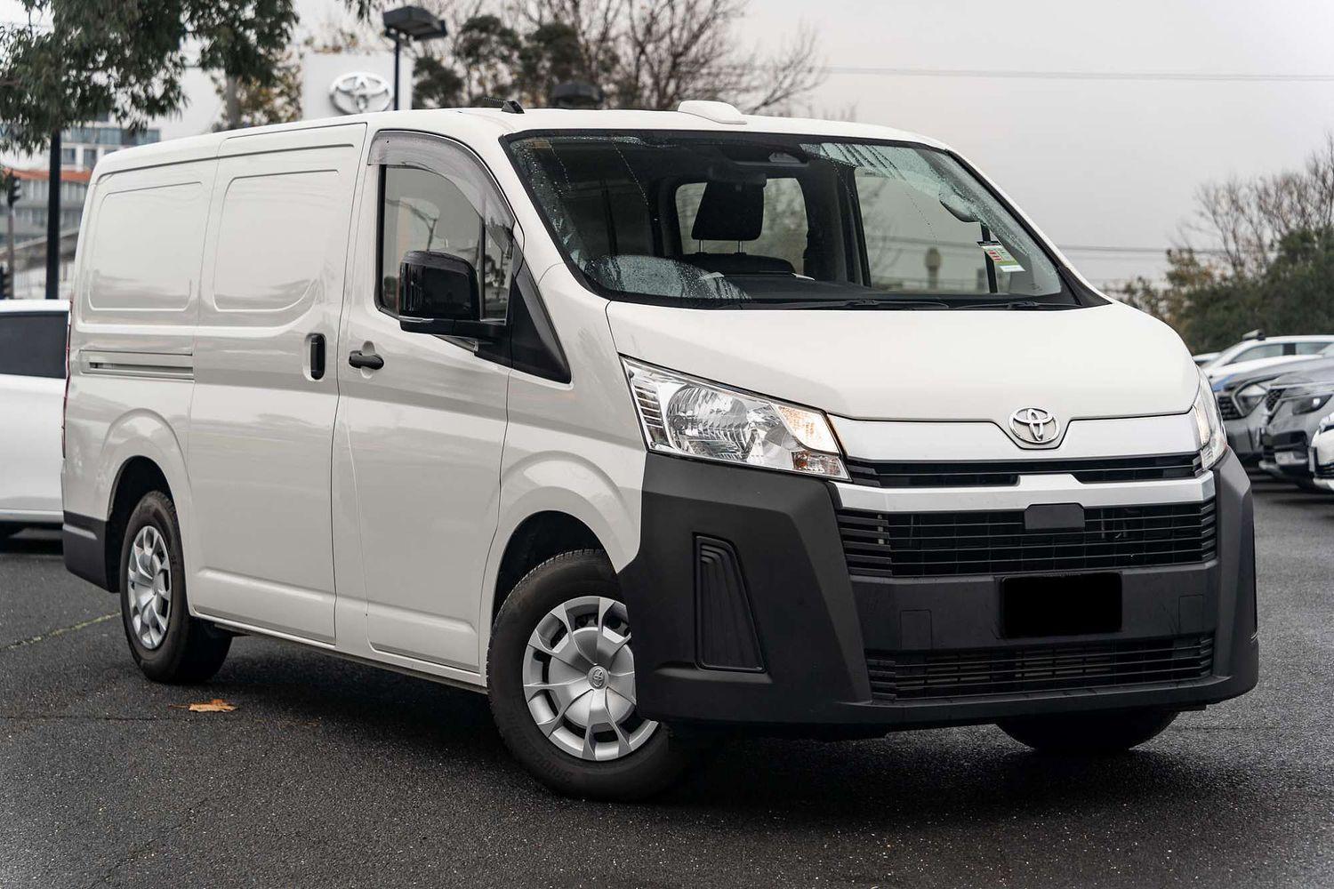 2025 Toyota Hiace LWB in White