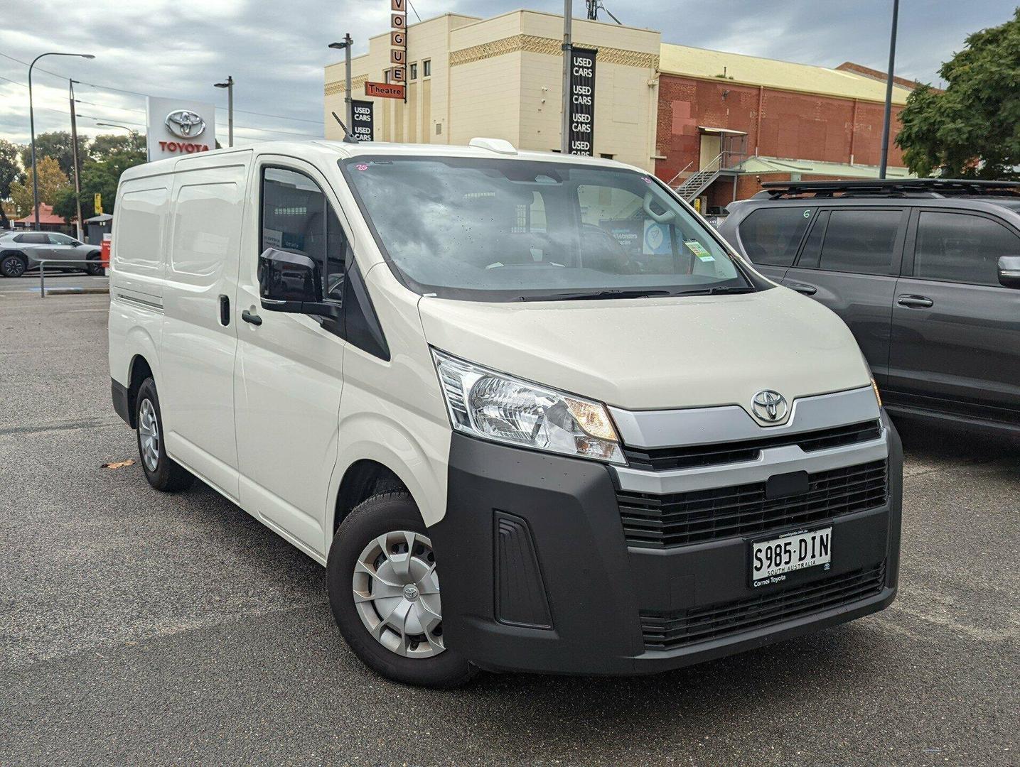 2025 Toyota Hiace LWB in White