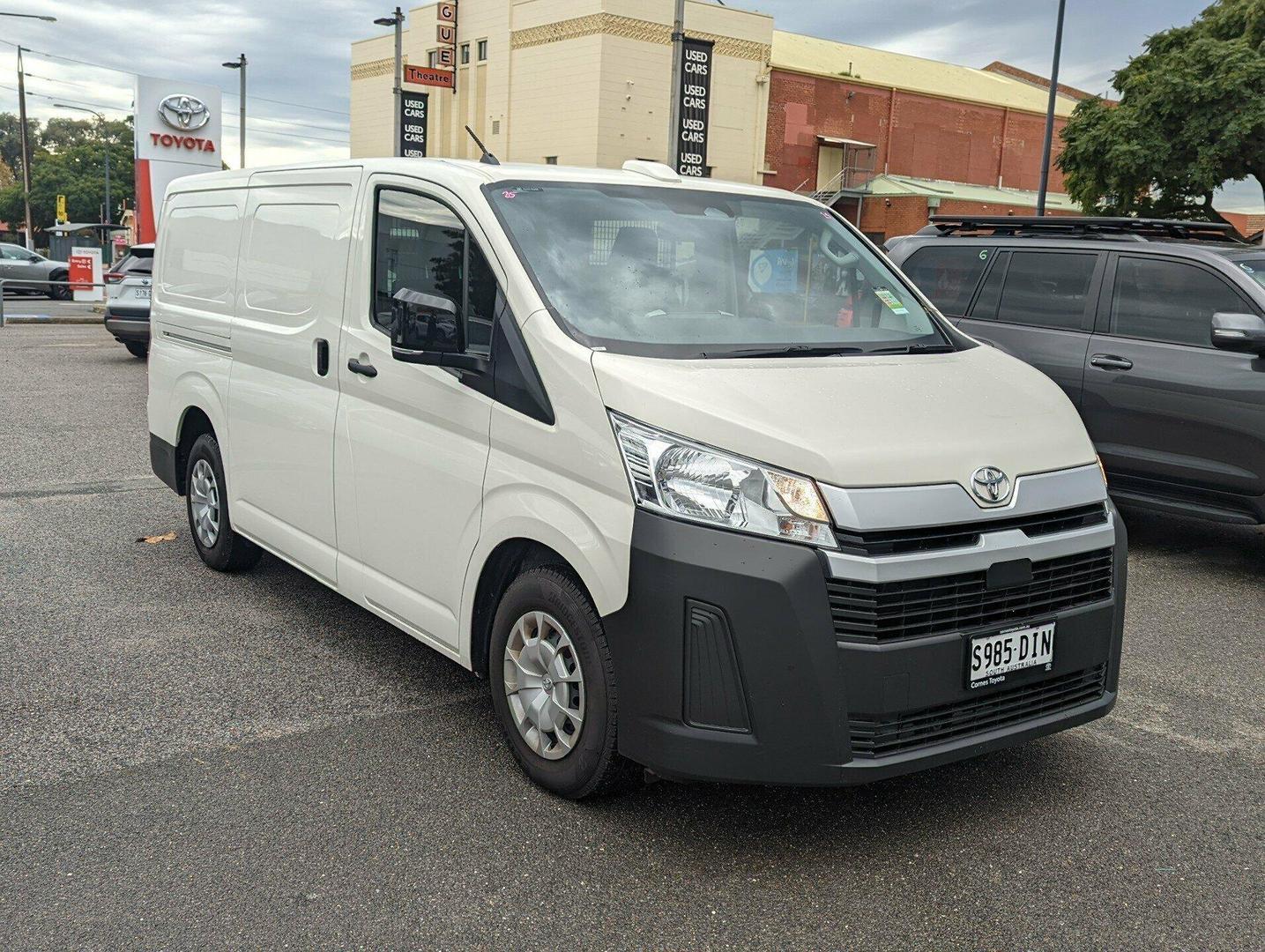 2025 Toyota Hiace LWB in White
