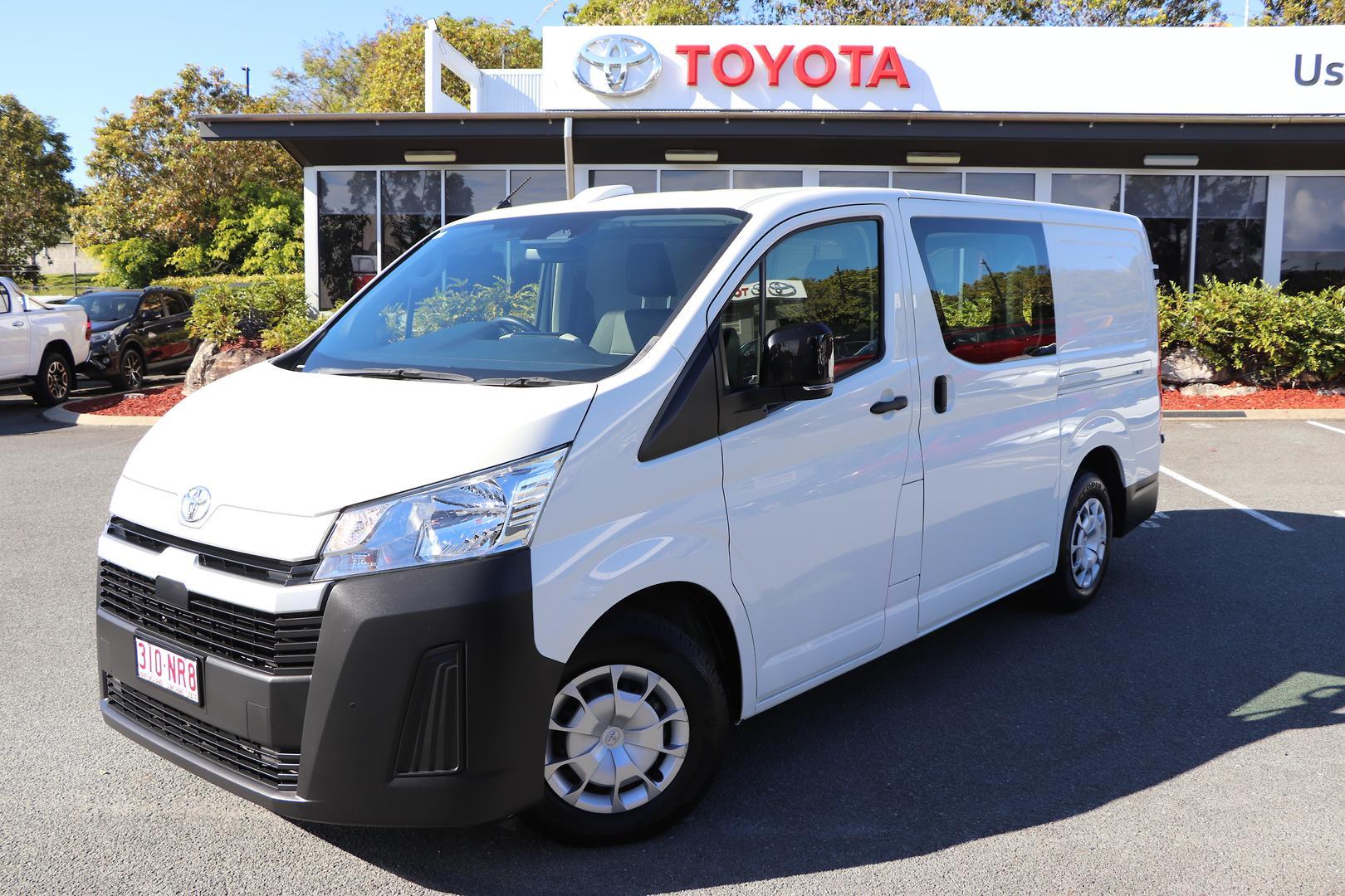2025 Toyota Hiace LWB in White