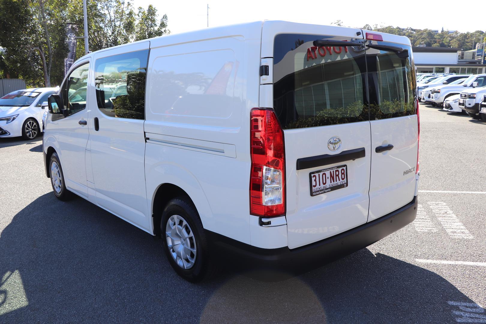 2025 Toyota Hiace LWB in White