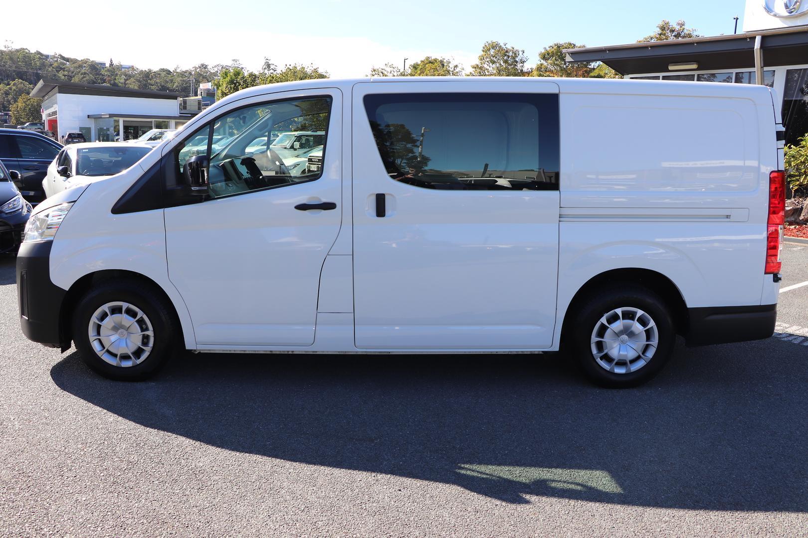 2025 Toyota Hiace LWB in White