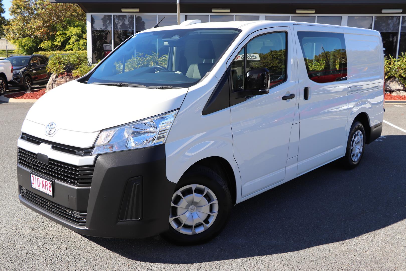 2025 Toyota Hiace LWB in White