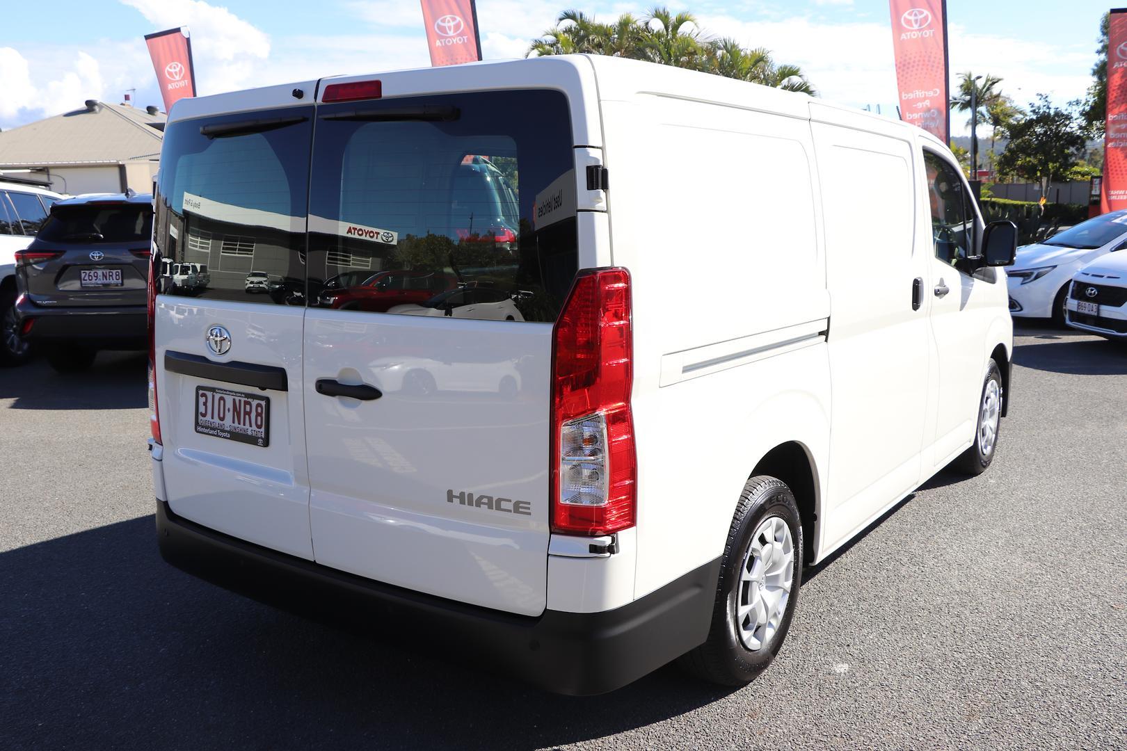 2025 Toyota Hiace LWB in White