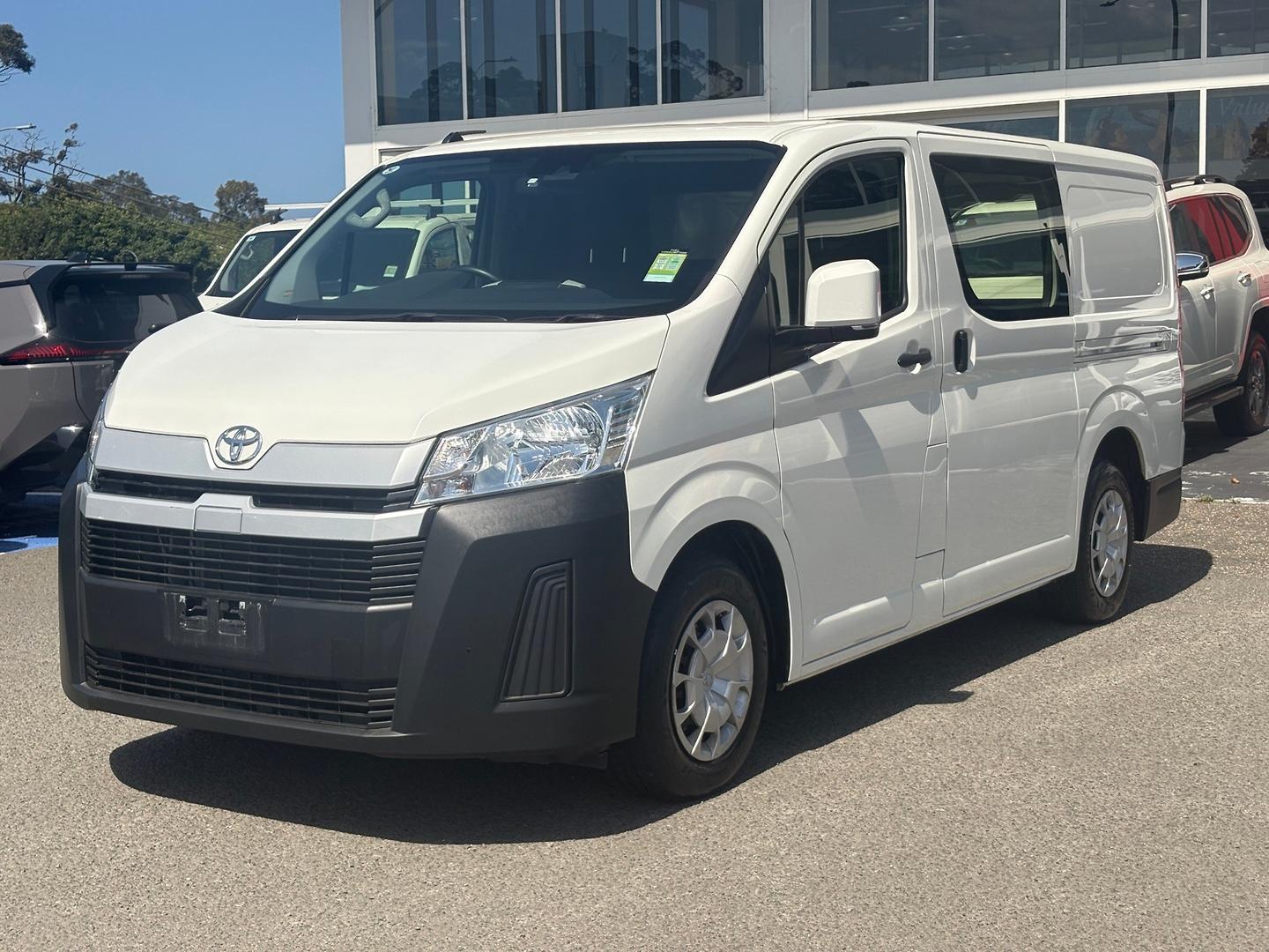 2021 Toyota Hiace LWB in White