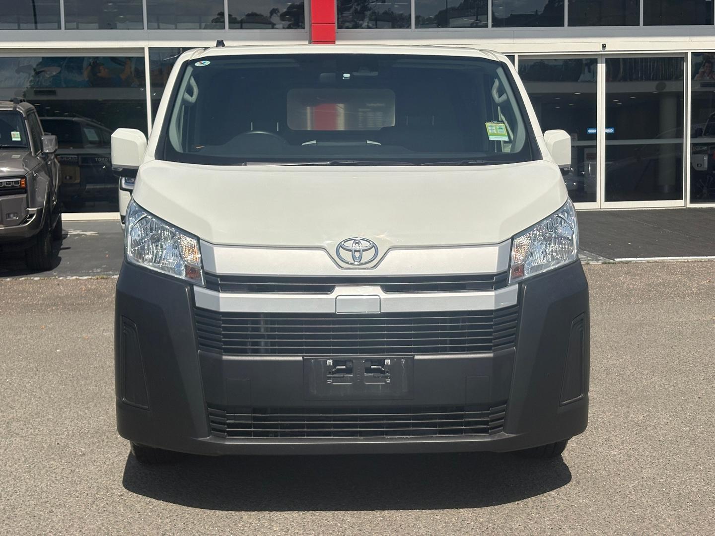 2021 Toyota Hiace LWB in White