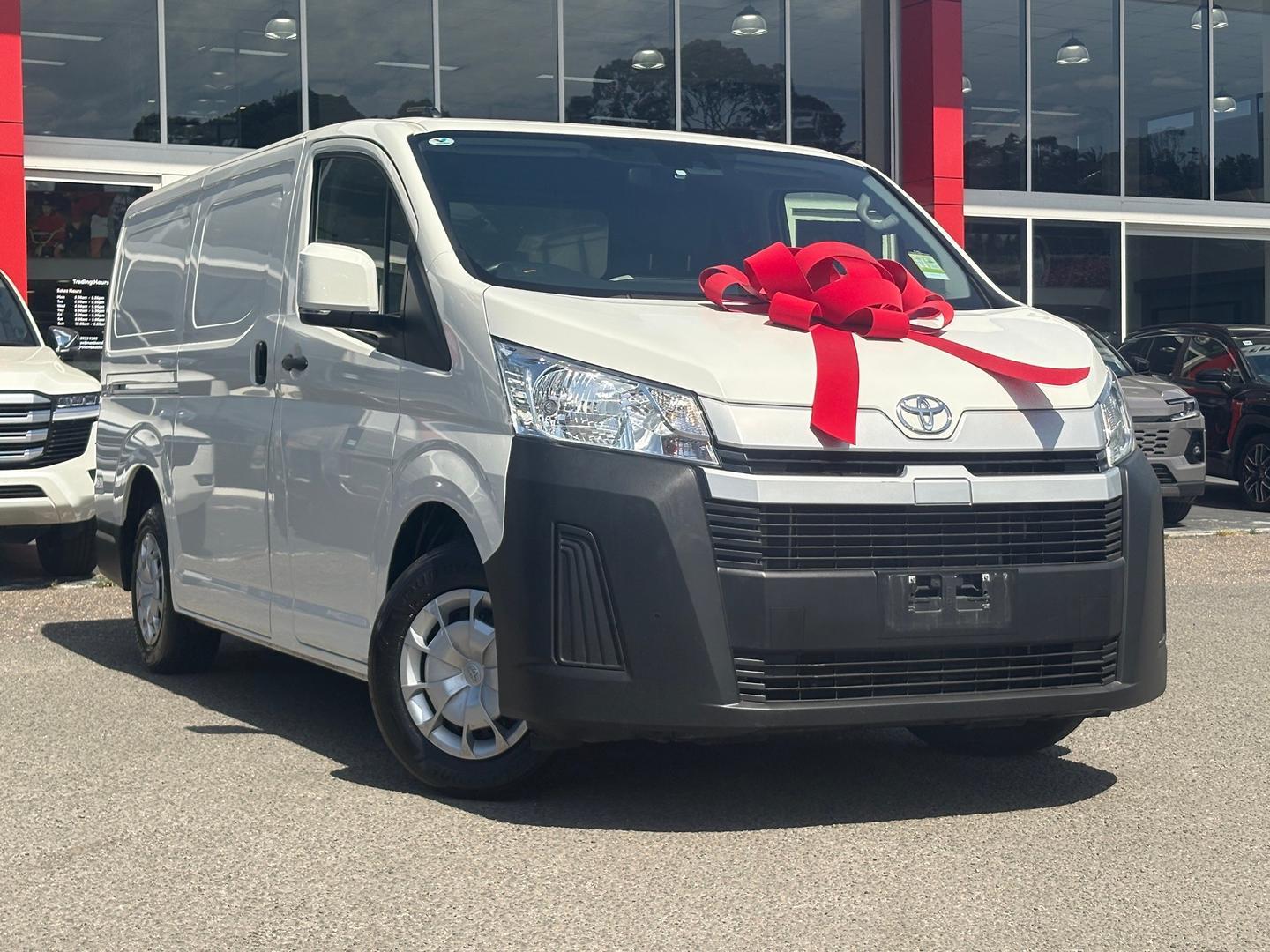 2021 Toyota Hiace LWB in White