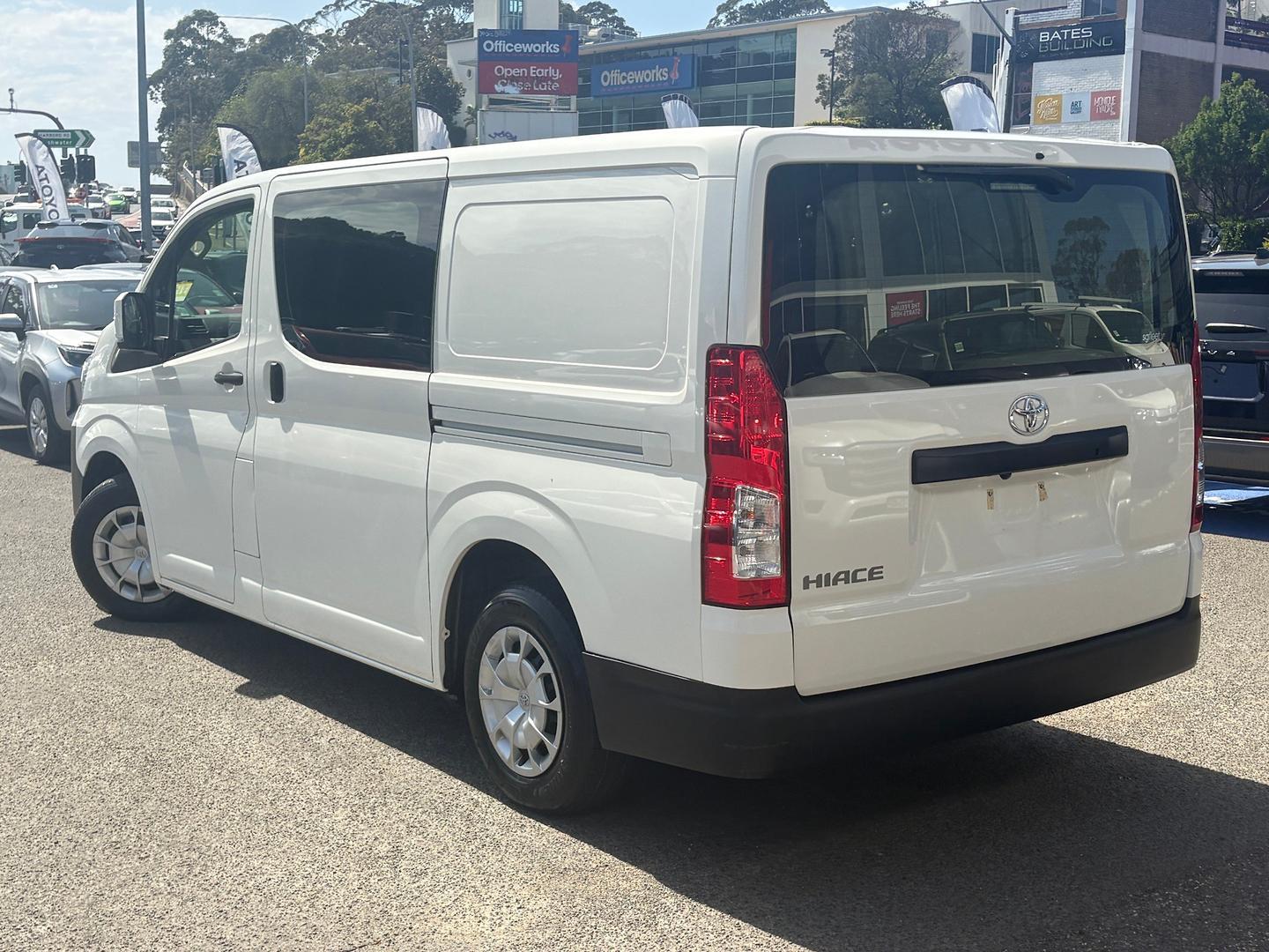 2021 Toyota Hiace LWB in White
