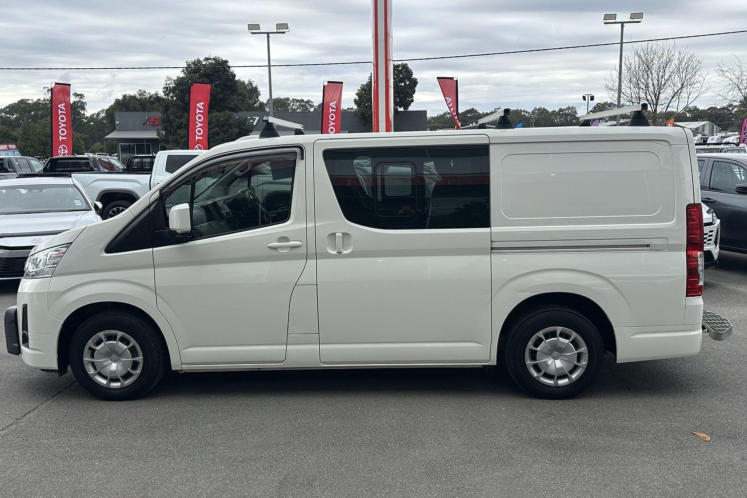 2022 Toyota Hiace LWB in White
