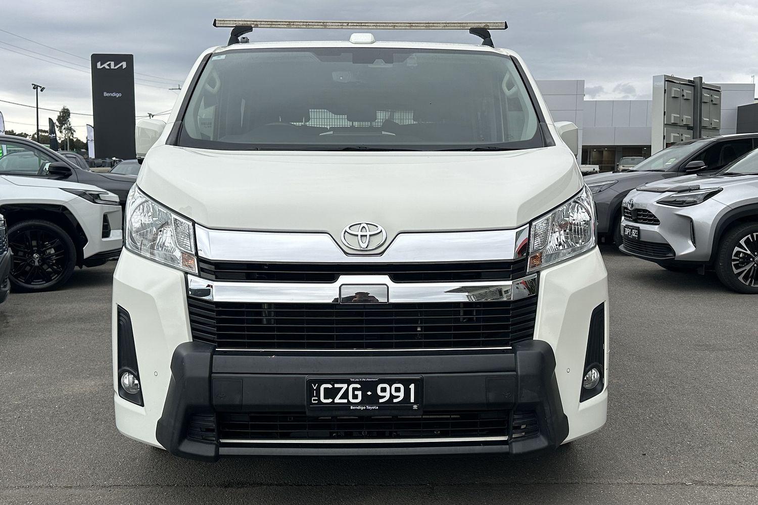 2022 Toyota Hiace LWB in White