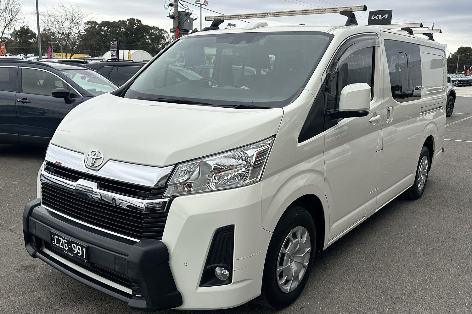 2022 Toyota Hiace LWB in White