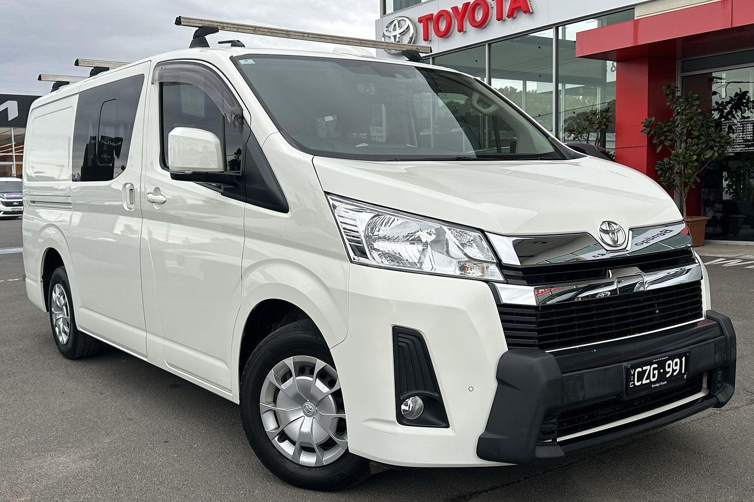 2022 Toyota Hiace LWB in White