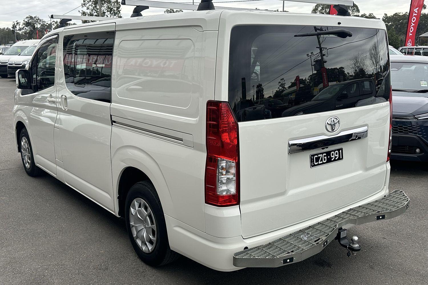 2022 Toyota Hiace LWB in White