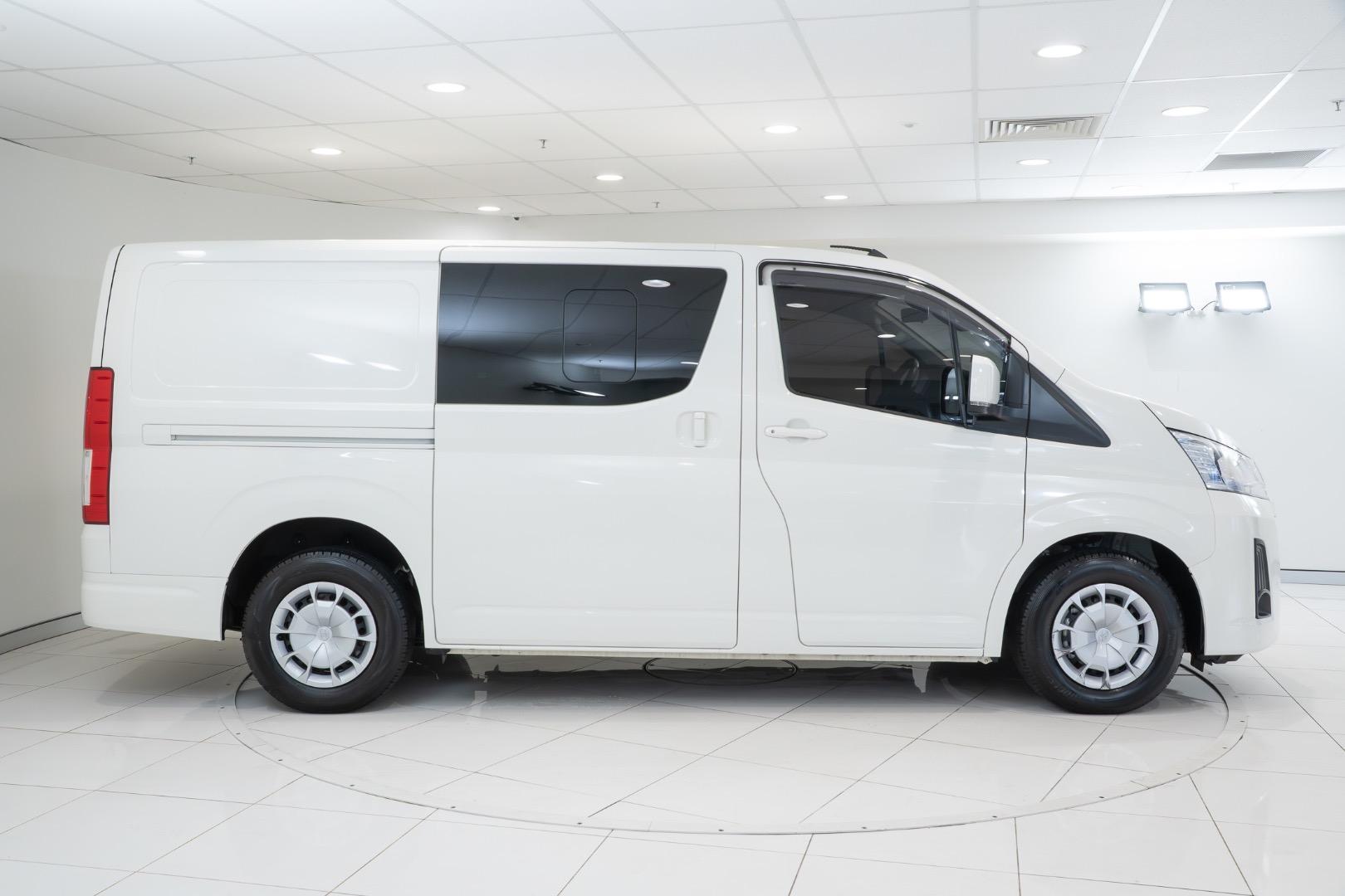 2024 Toyota Hiace LWB in White