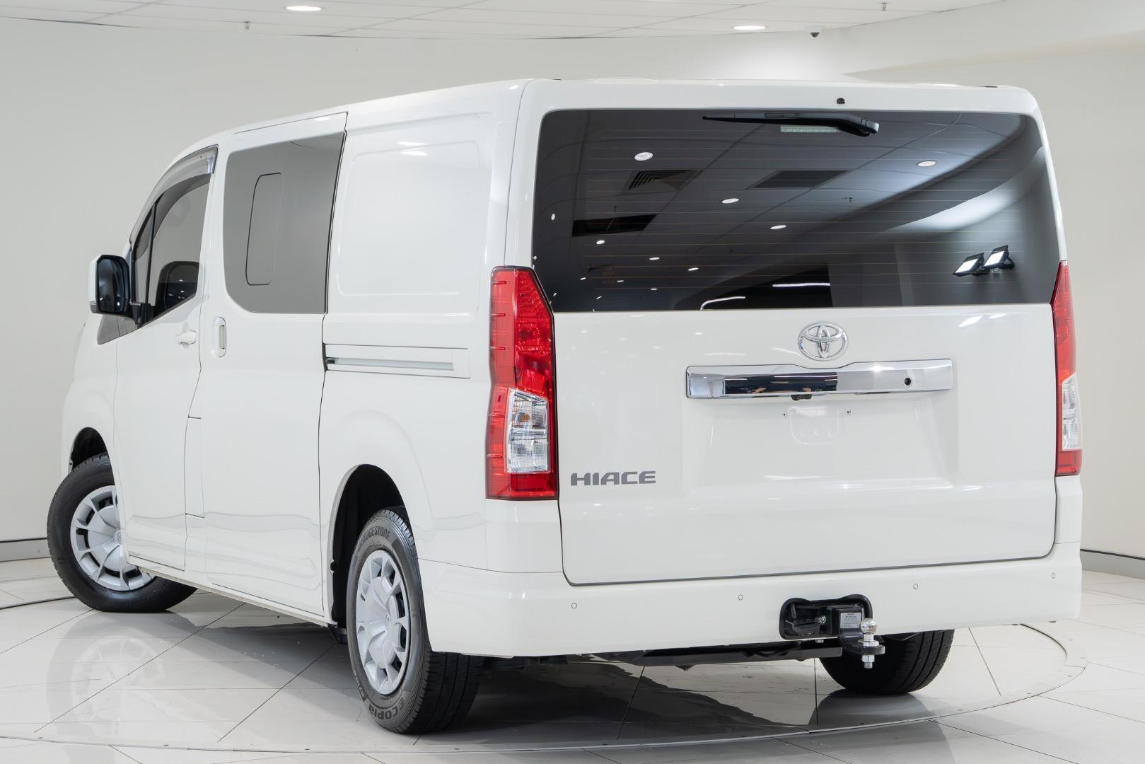 2024 Toyota Hiace LWB in White