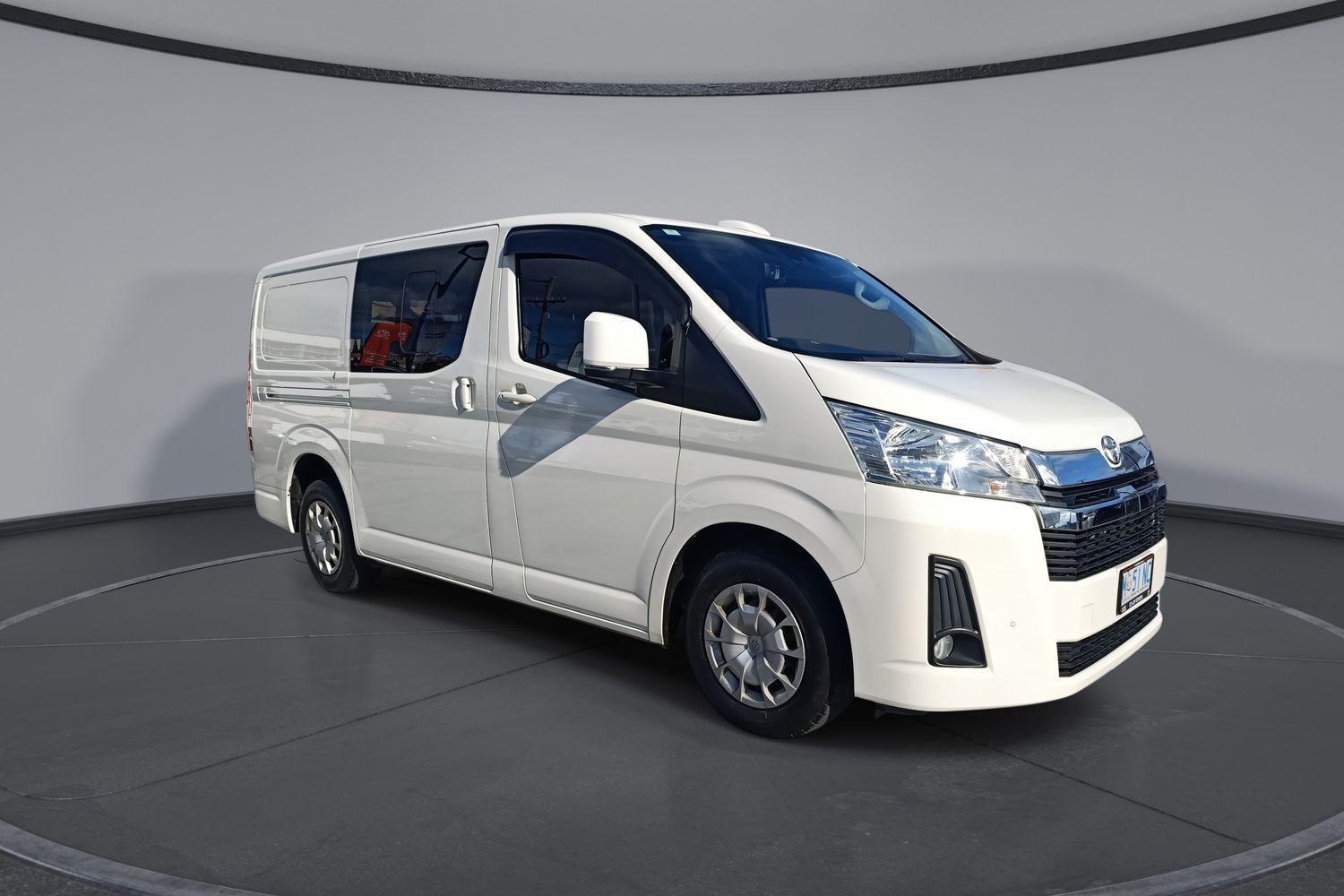 2023 Toyota Hiace LWB in White