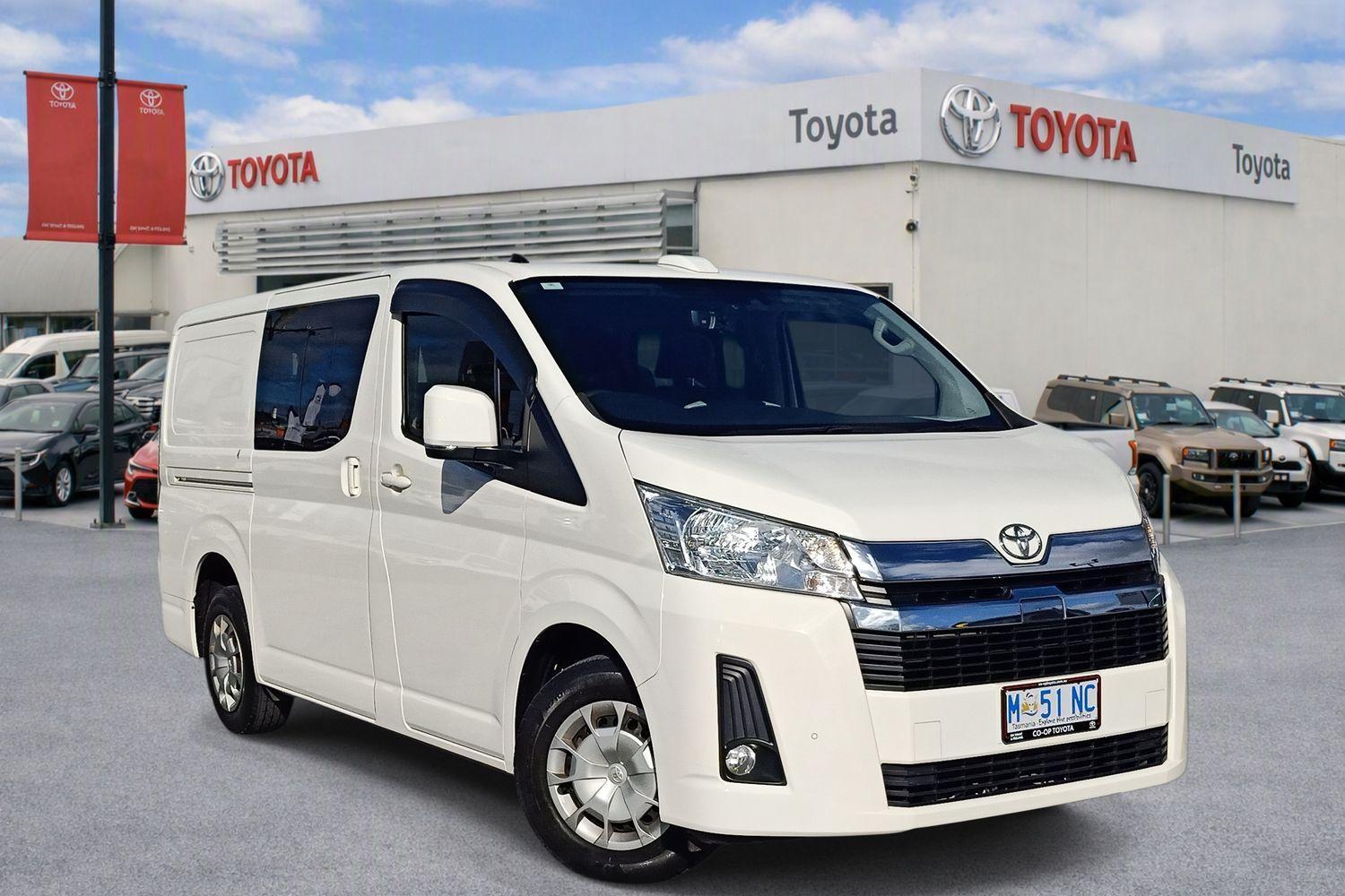 2023 Toyota Hiace LWB in White
