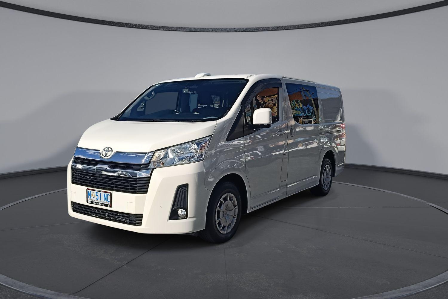 2023 Toyota Hiace LWB in White