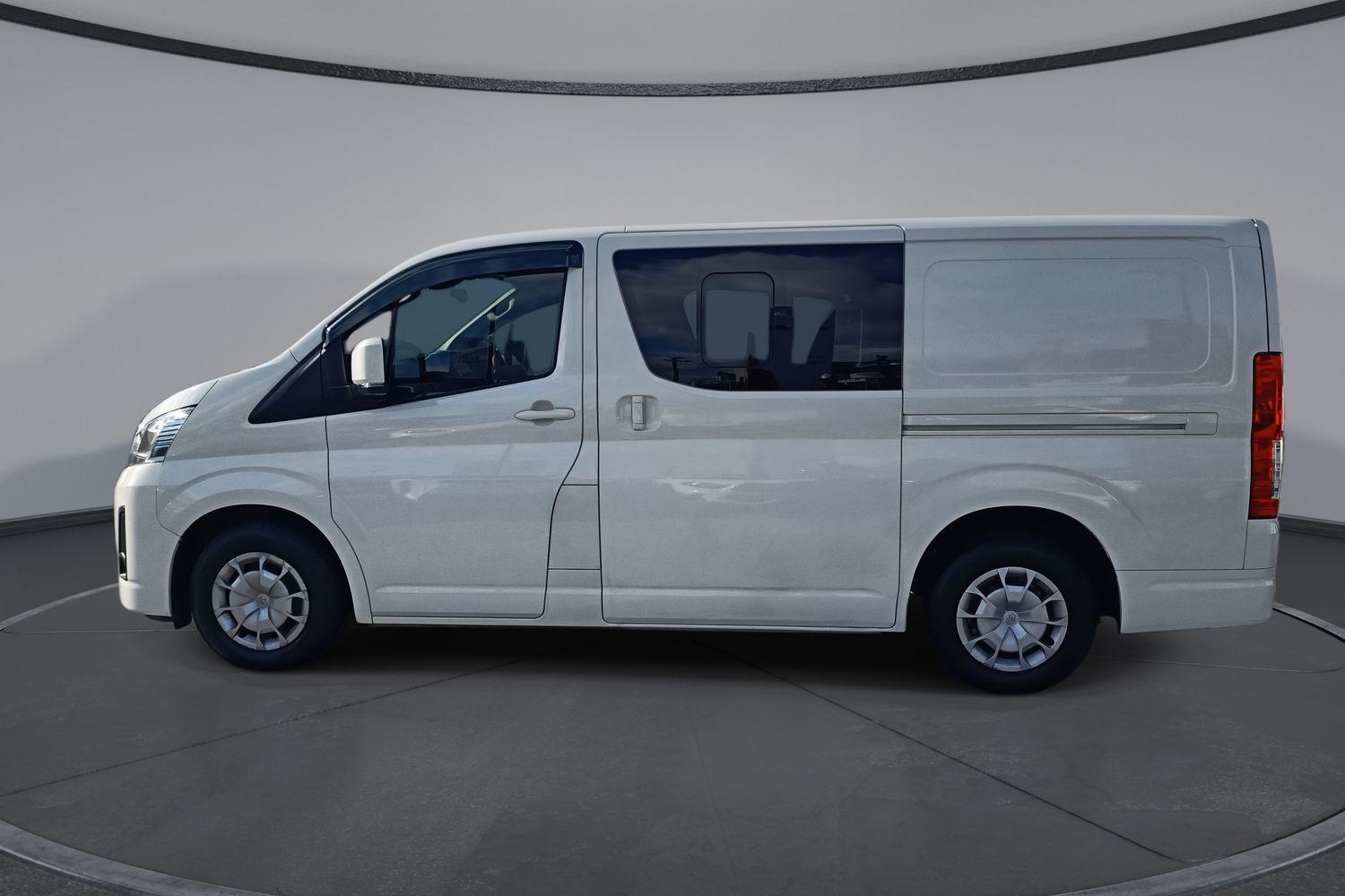 2023 Toyota Hiace LWB in White