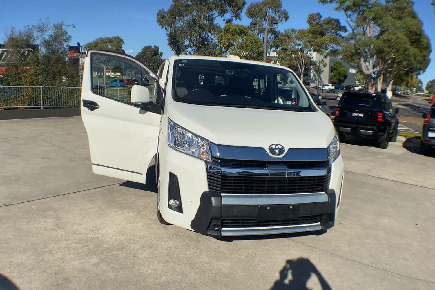 2021 Toyota Hiace LWB in White