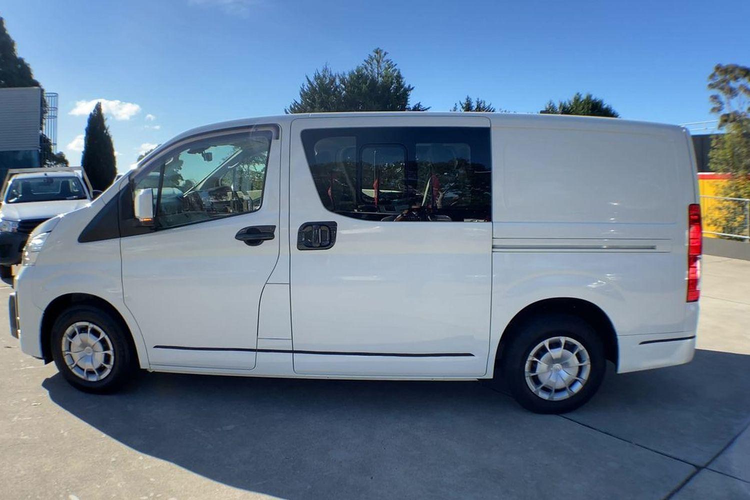 2021 Toyota Hiace LWB in White