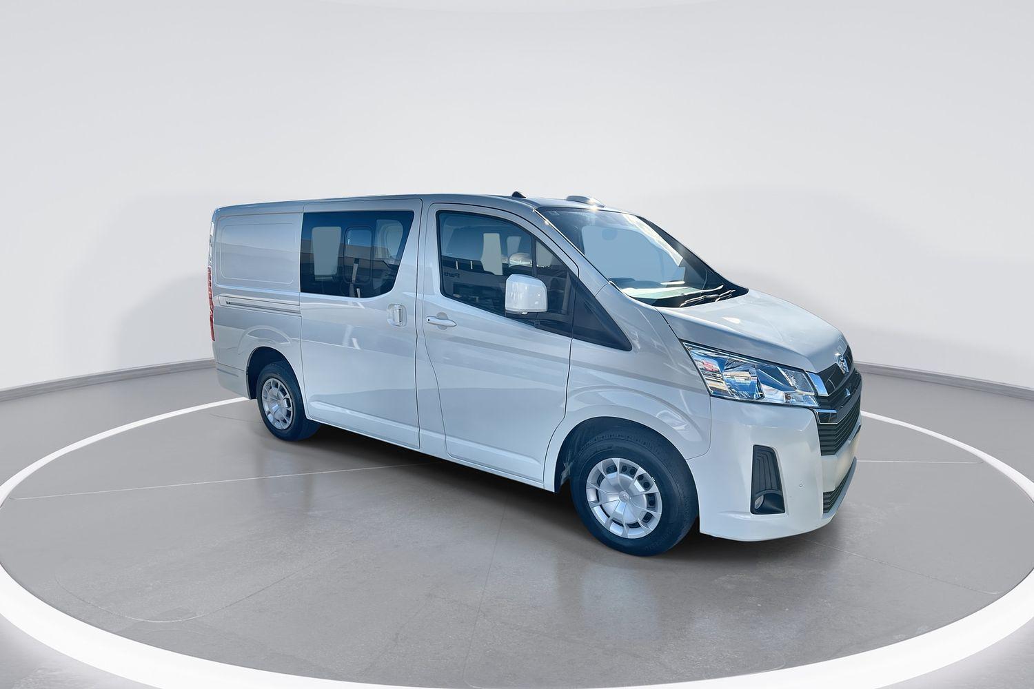 2023 Toyota Hiace LWB in White