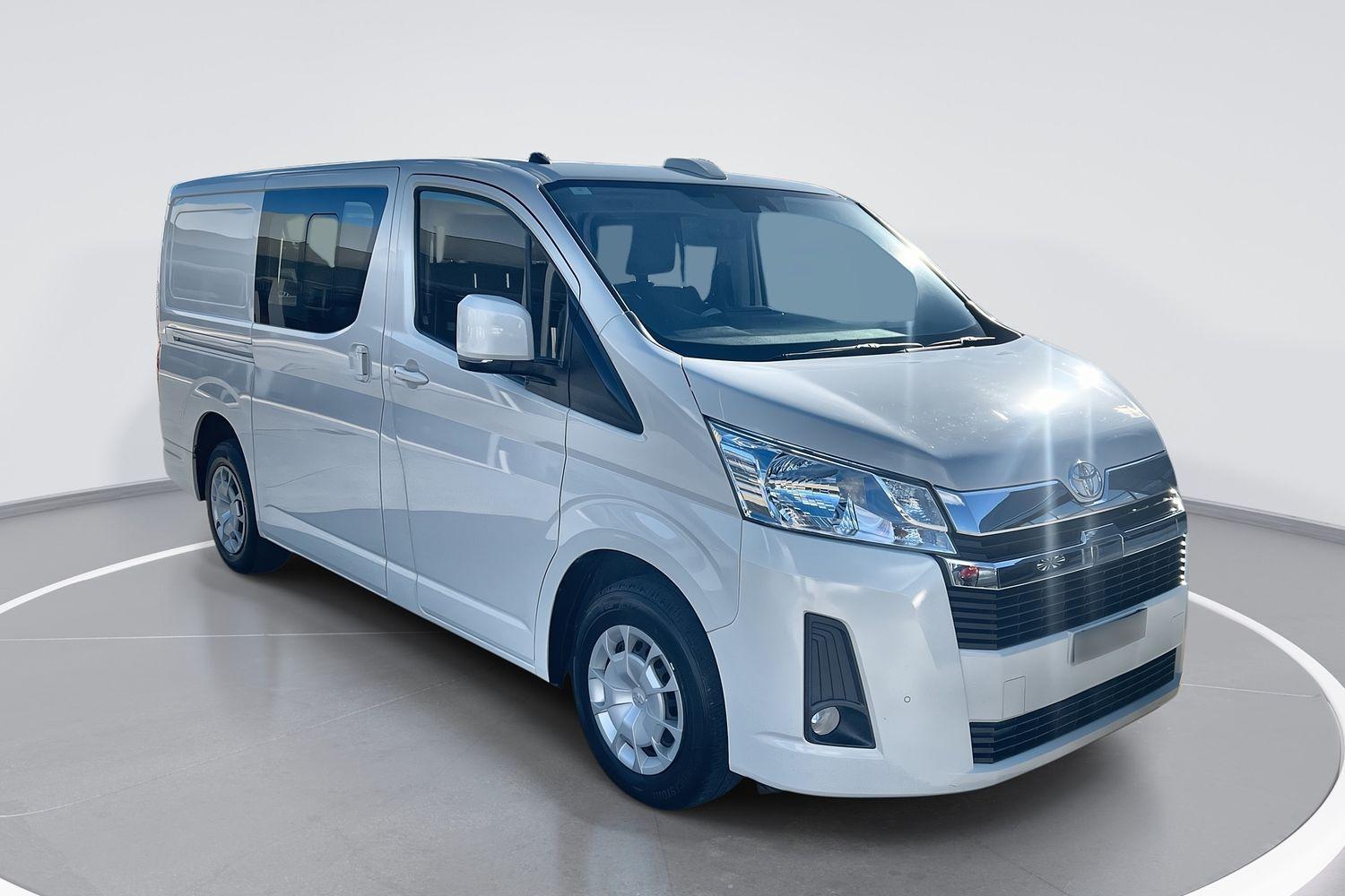 2023 Toyota Hiace LWB in White