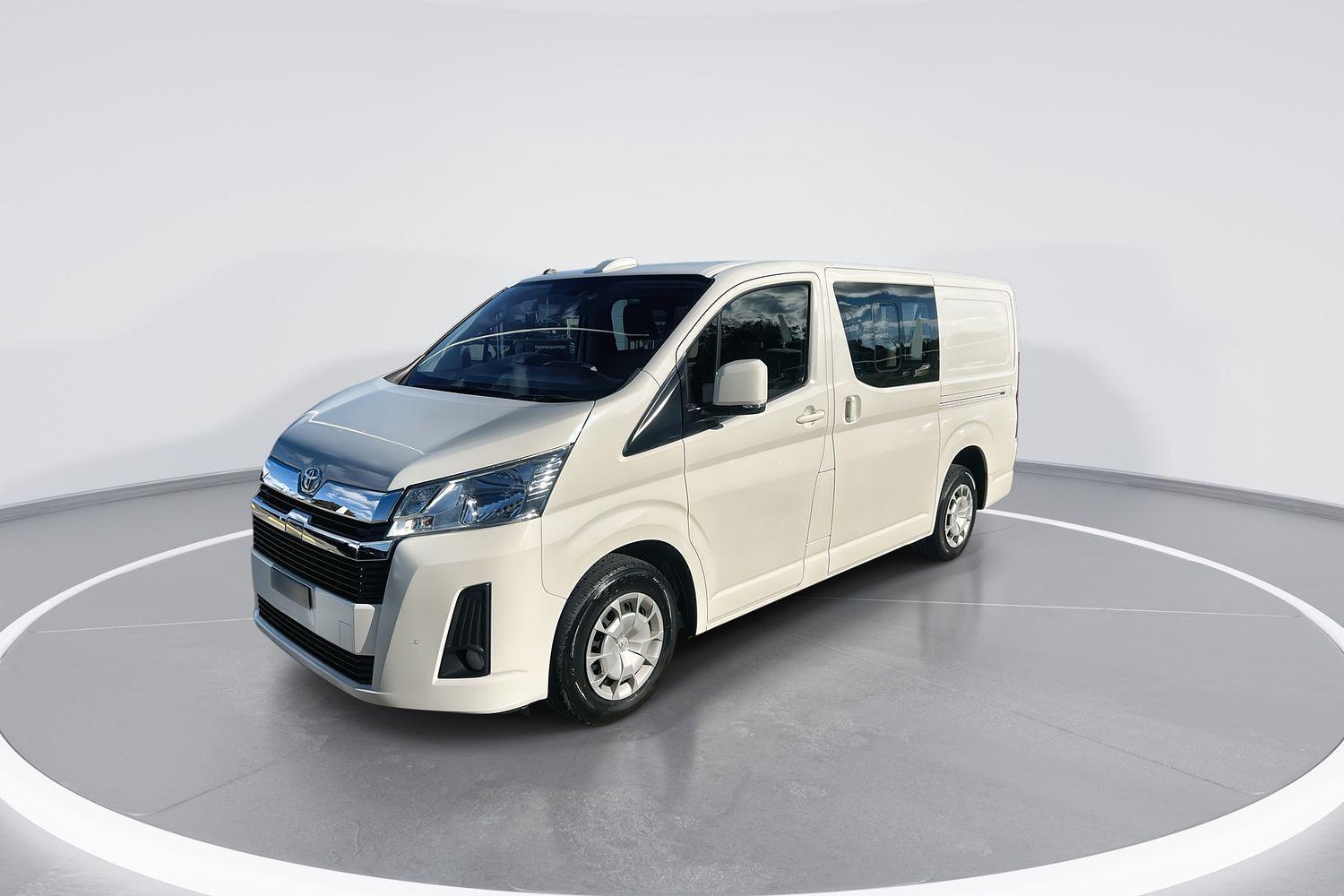 2023 Toyota Hiace LWB in White