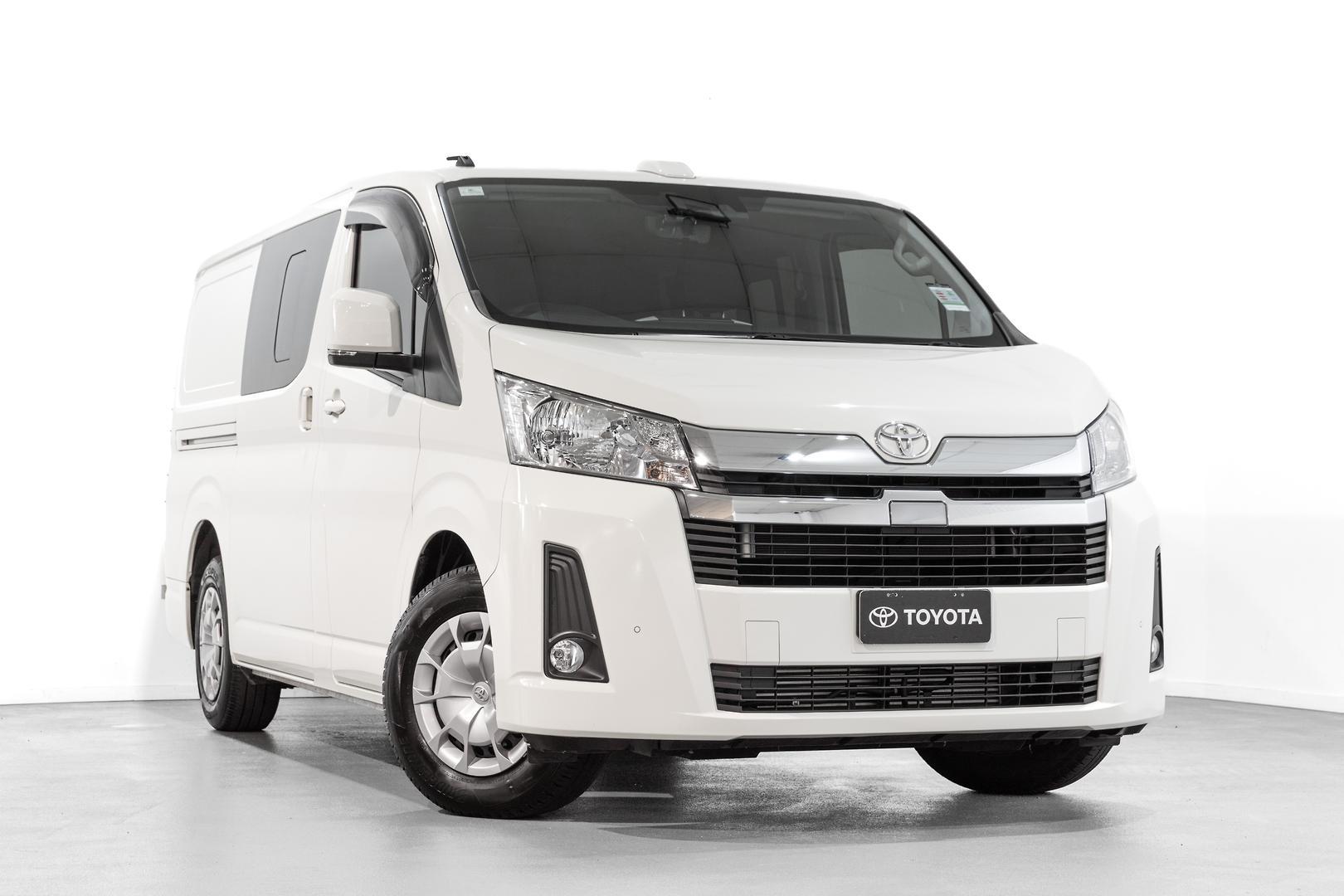 2024 Toyota Hiace LWB in White
