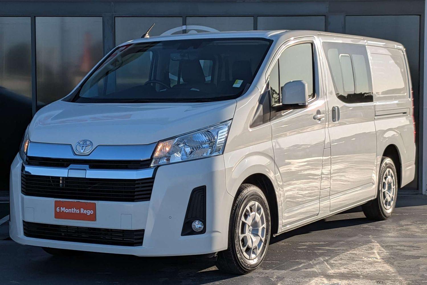 2021 Toyota Hiace LWB in White
