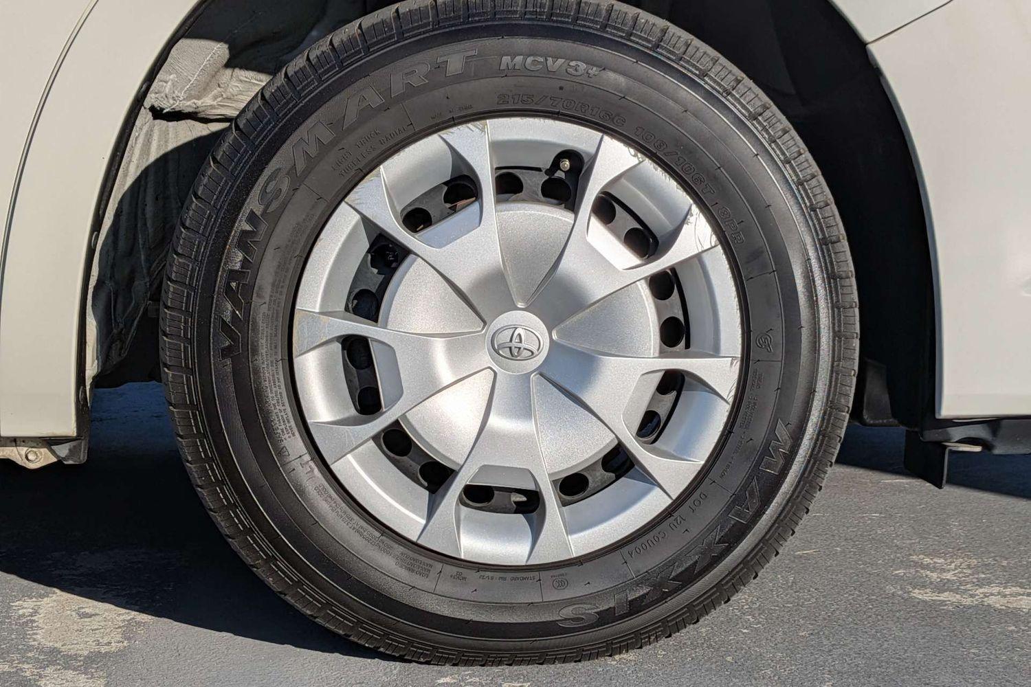 2021 Toyota Hiace LWB in White