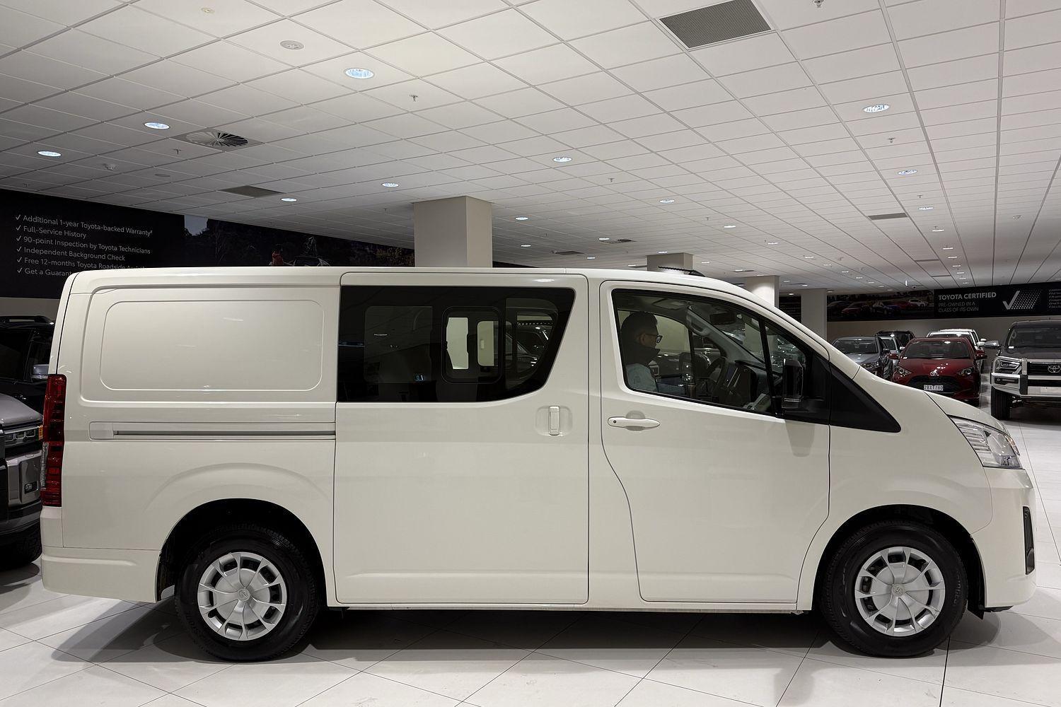 2025 Toyota Hiace LWB in White