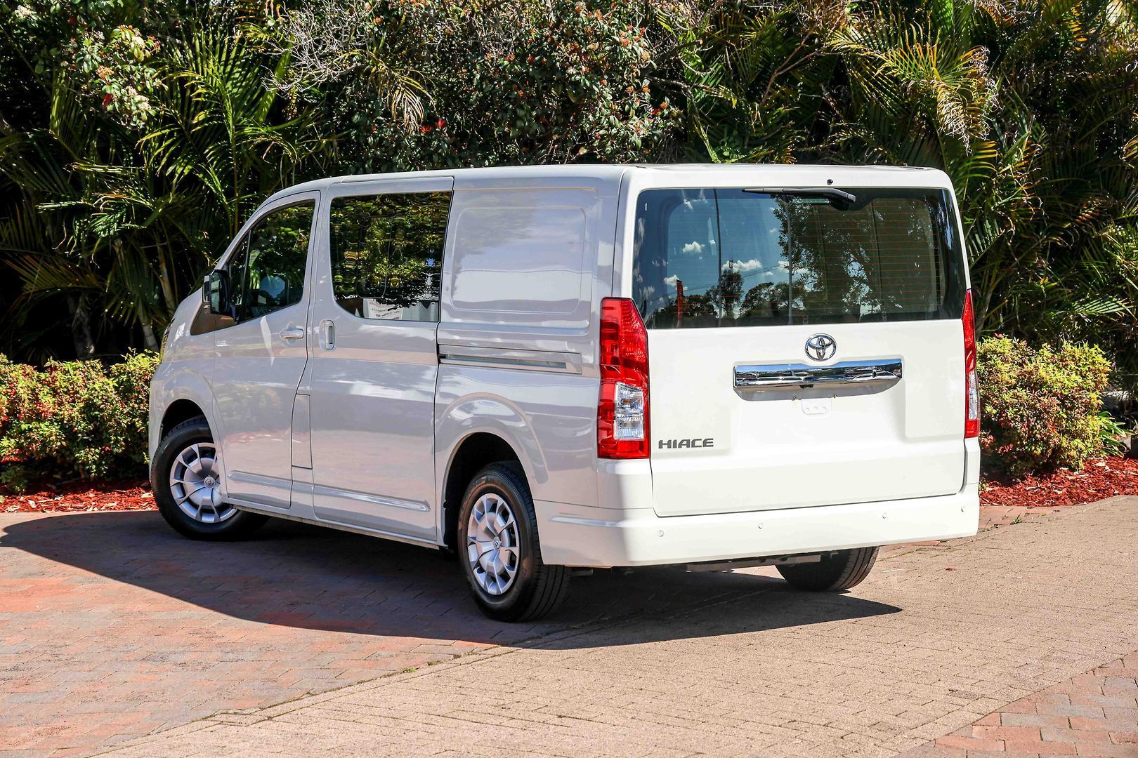 2025 Toyota Hiace LWB in White