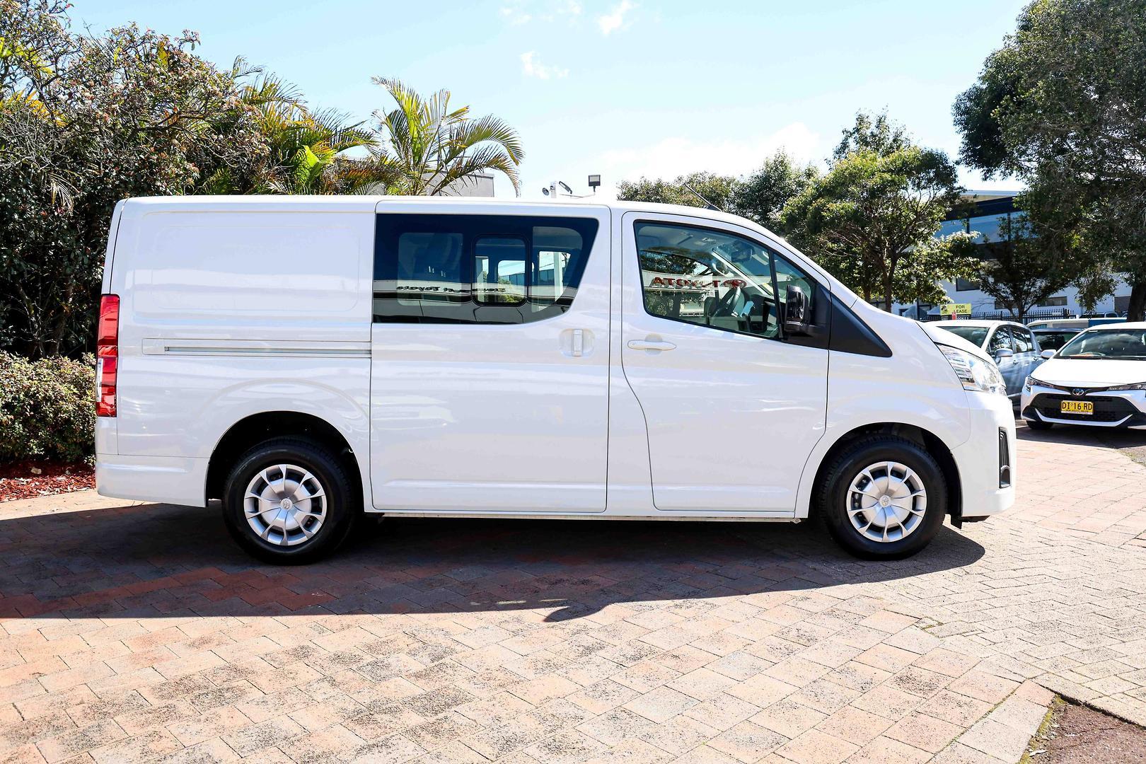 2025 Toyota Hiace LWB in White