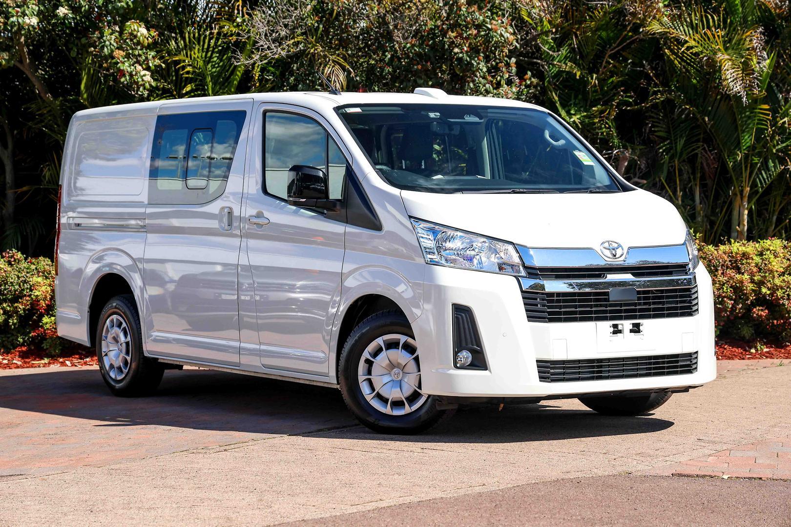 2025 Toyota Hiace LWB in White